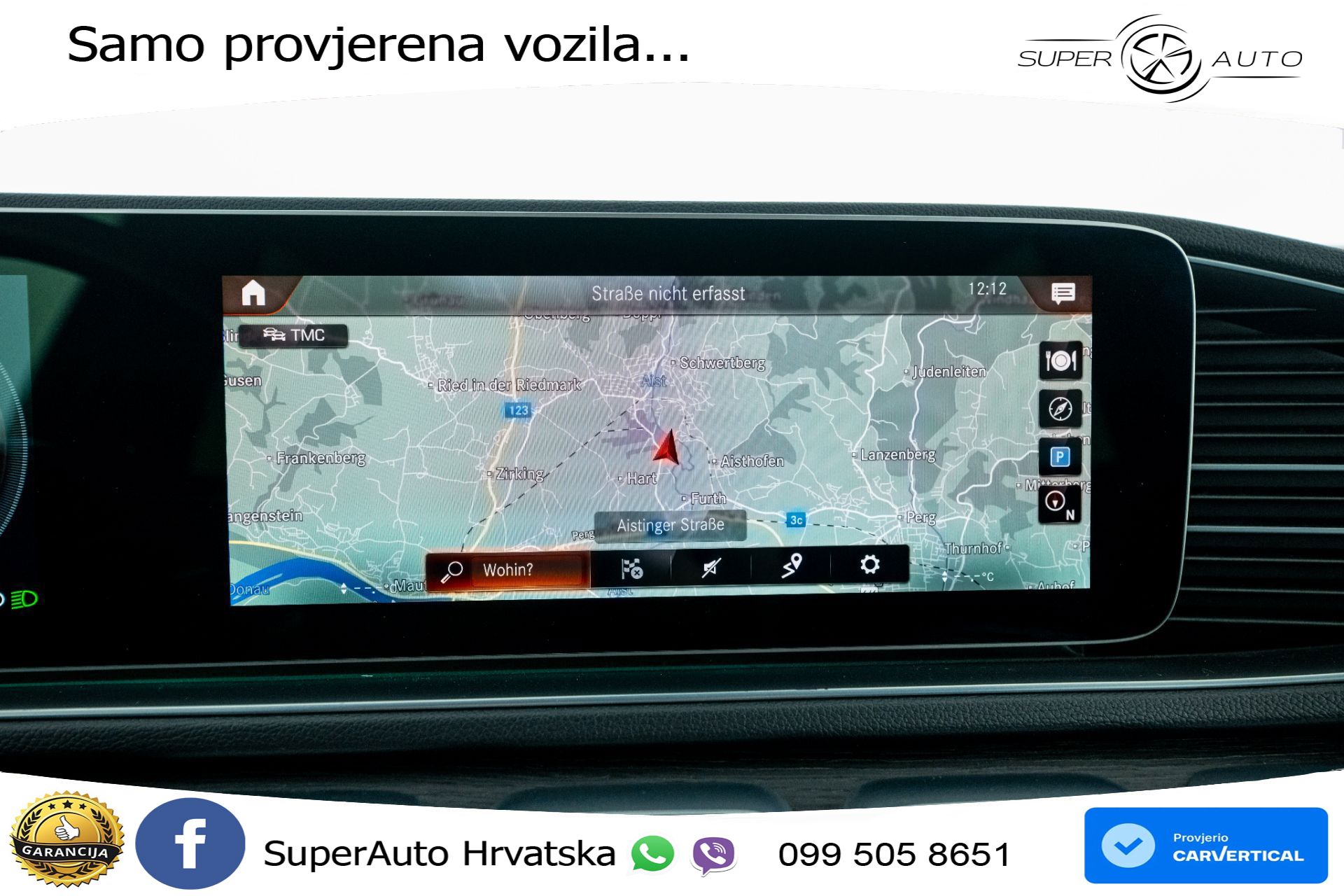 Mercedes GLE 350de 4M 9G-Tr. AMG Night 320 KS, LED+ZRAČNI+GR SJED+360+PDC+VIRT