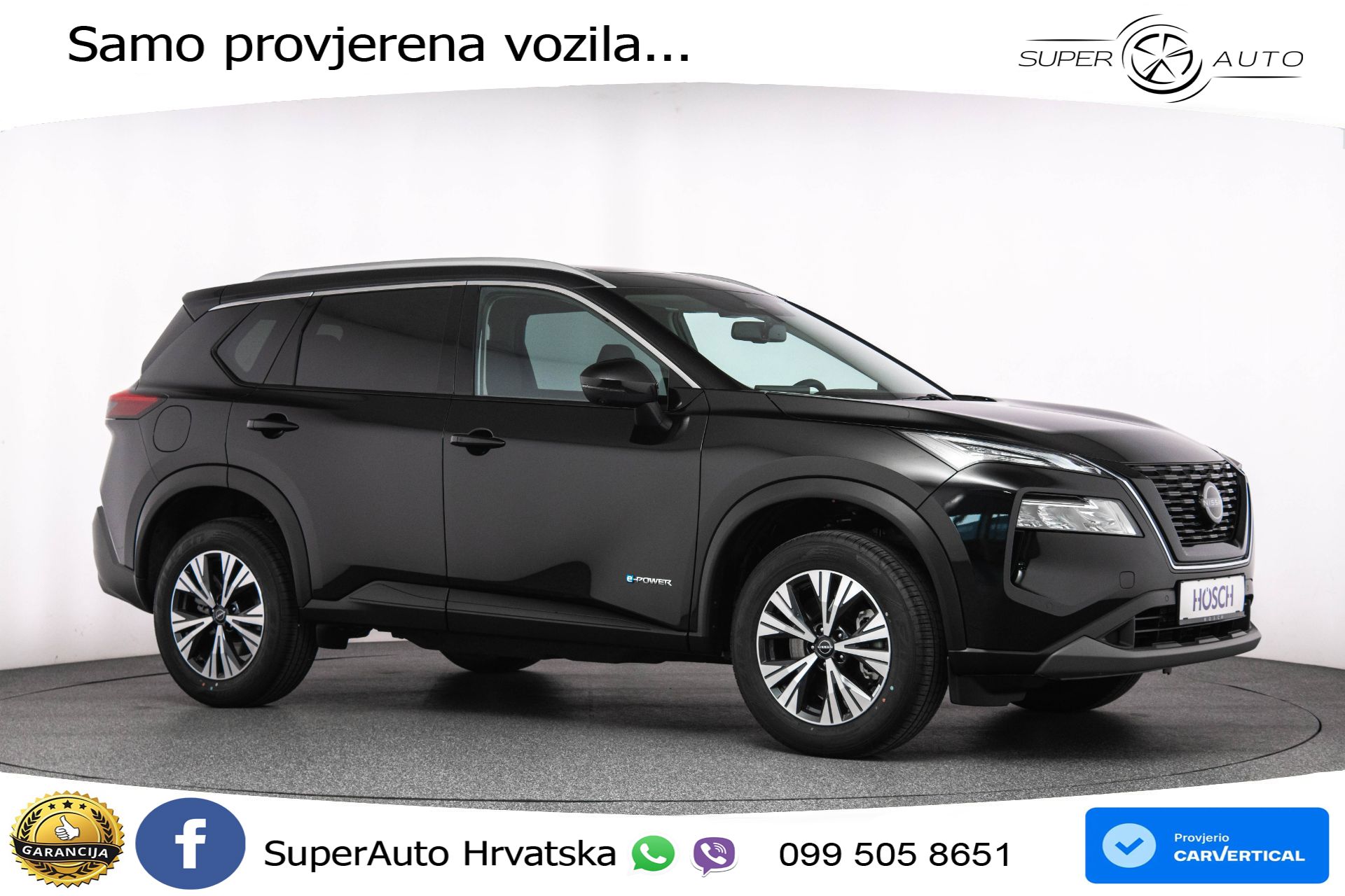 Nissan X-Trail 1.5 VC-T Aut. N-Connecta 204 KS, ACC+360+NAVI+VIRT+PDC