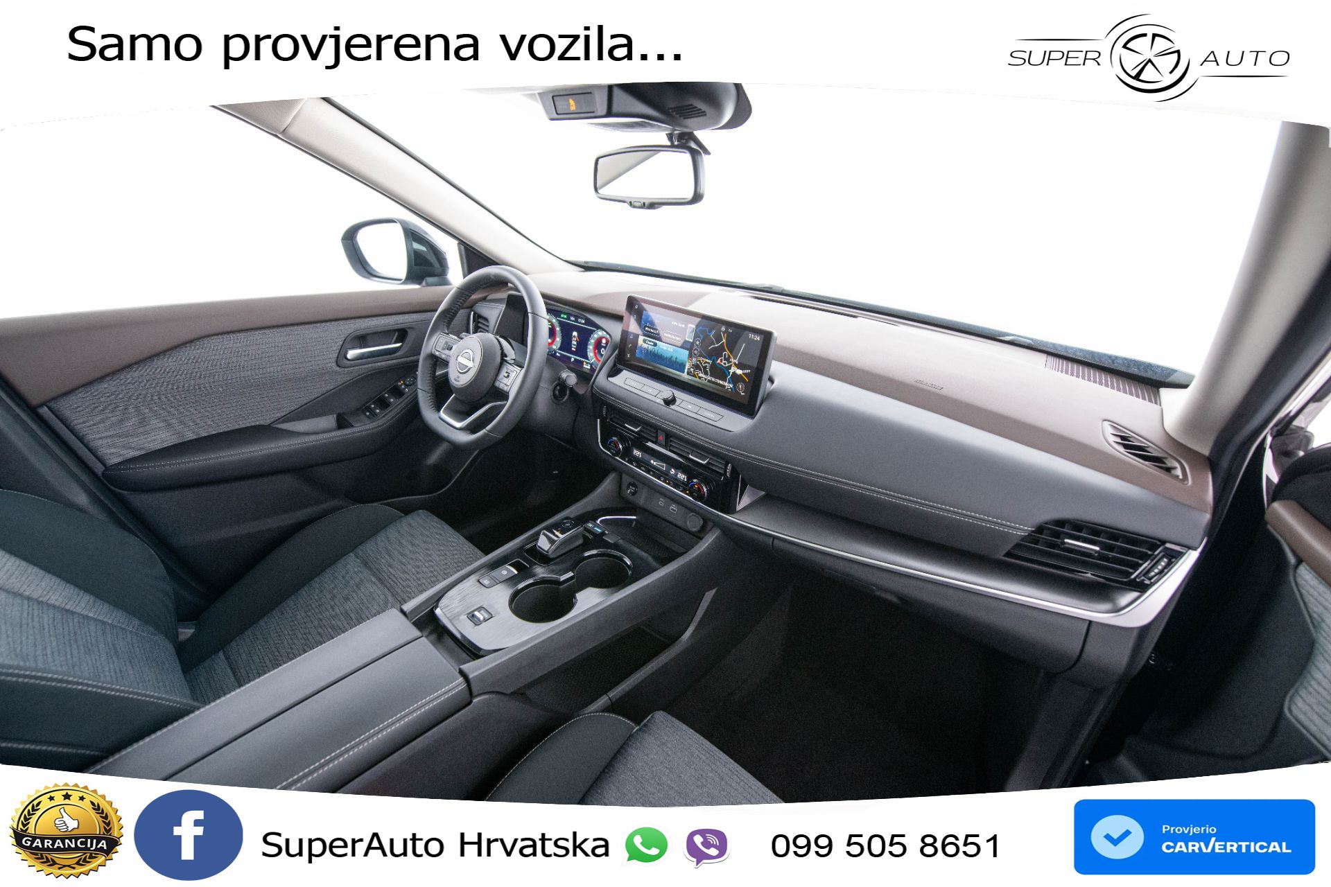 Nissan X-Trail 1.5 VC-T Aut. N-Connecta 204 KS, ACC+360+NAVI+VIRT+PDC