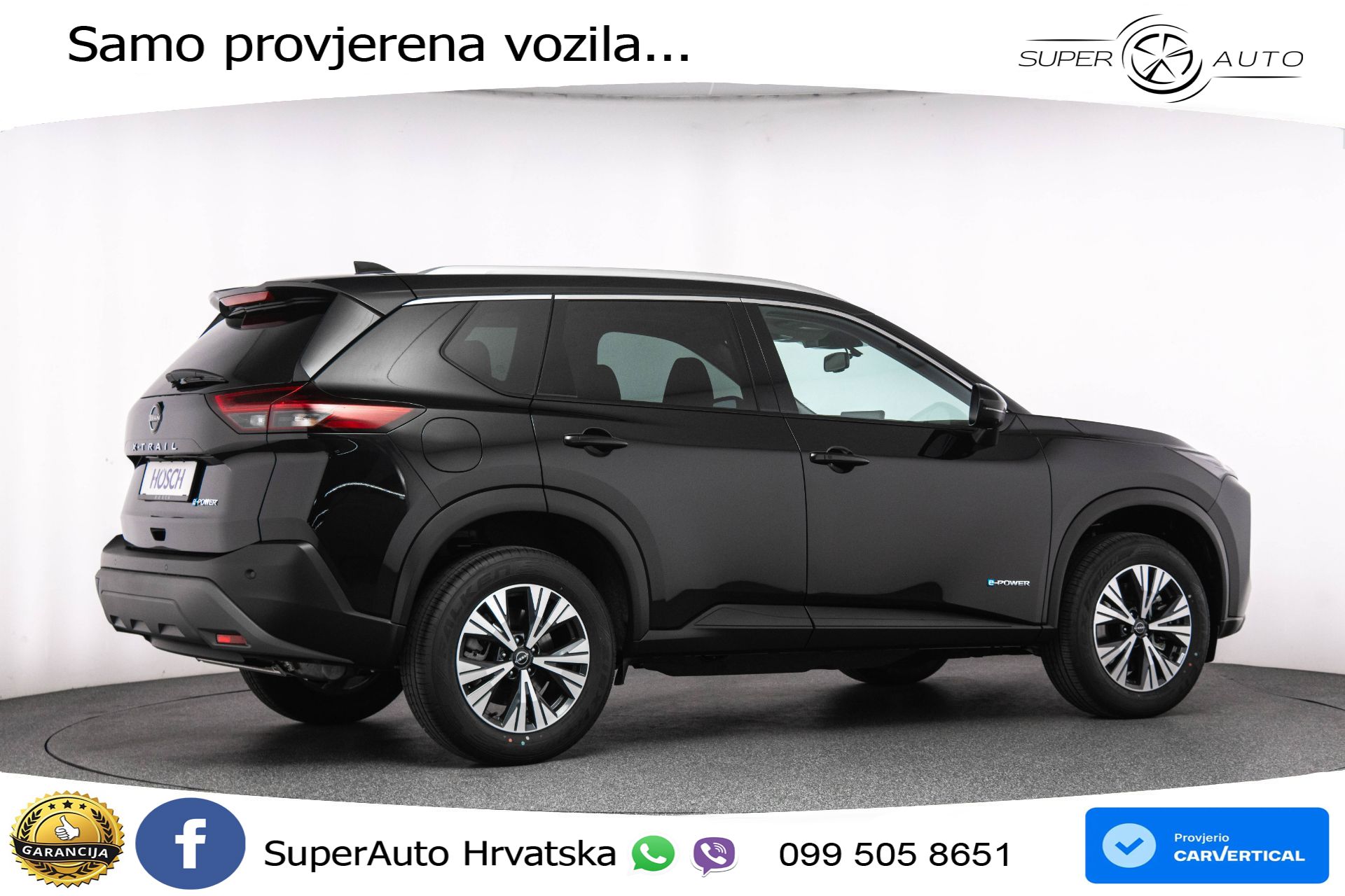 Nissan X-Trail 1.5 VC-T Aut. N-Connecta 204 KS, ACC+360+NAVI+VIRT+PDC
