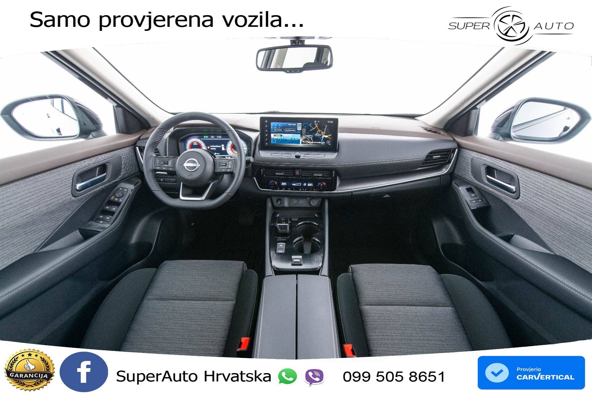 Nissan X-Trail 1.5 VC-T Aut. N-Connecta 204 KS, ACC+360+NAVI+VIRT+PDC