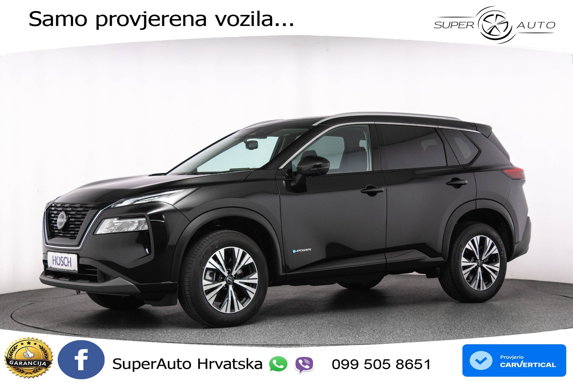 Nissan X-Trail 1.5 VC-T Aut. N-Connecta 204 KS, ACC+360+NAVI+VIRT+PDC