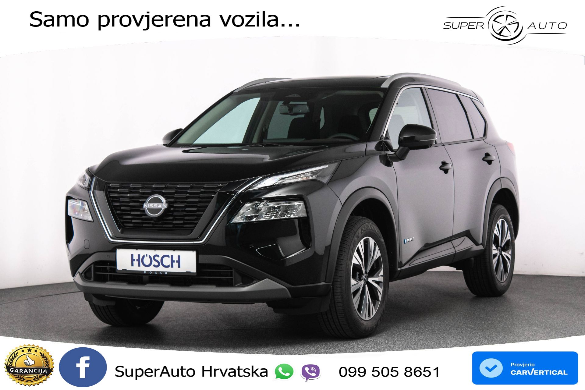 Nissan X-Trail 1.5 VC-T Aut. N-Connecta 204 KS, ACC+360+NAVI+VIRT+PDC
