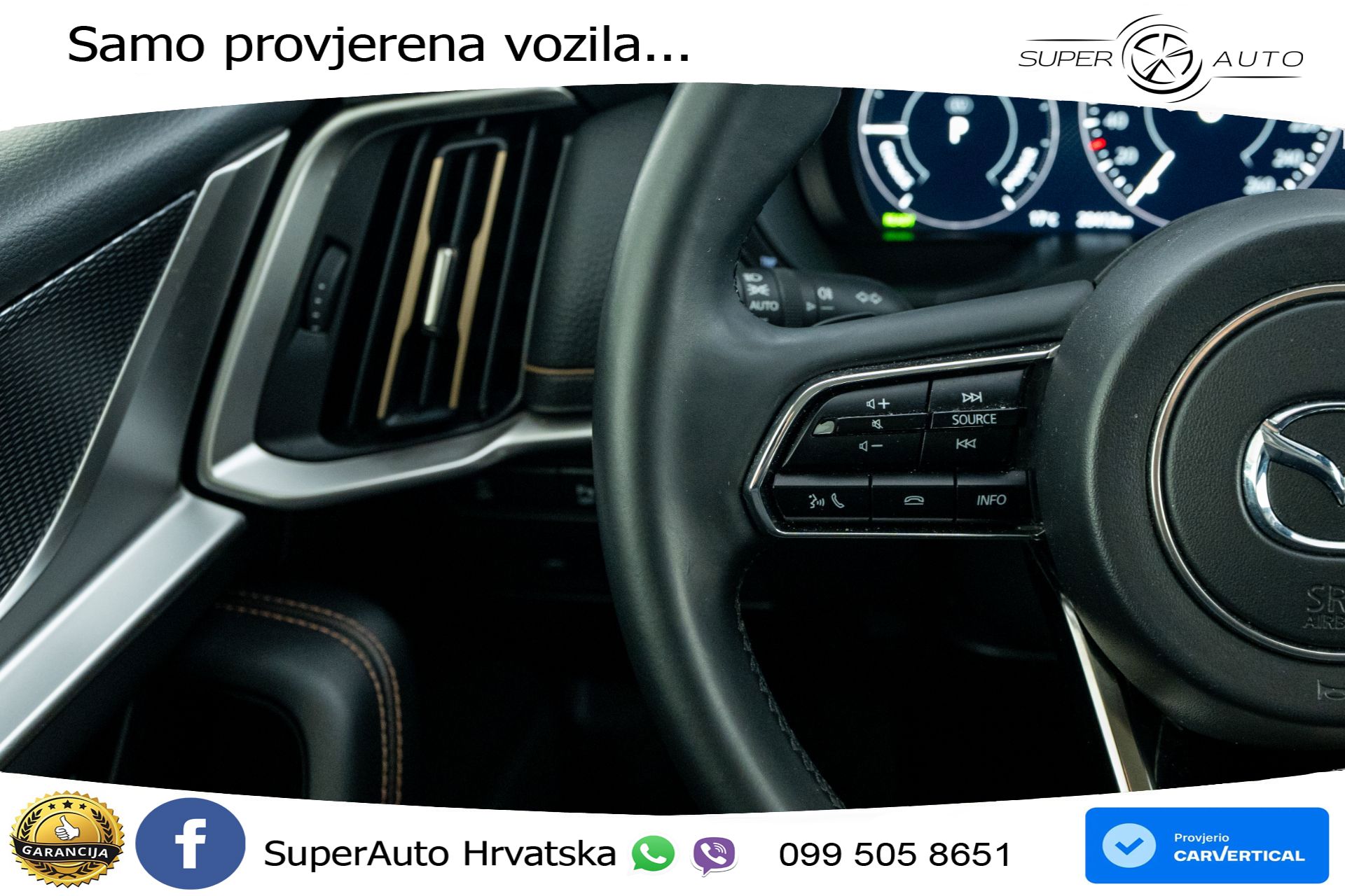 Mazda CX-60 2.5 e-Skyactiv AWD Aut. 328 KS, LED+ACC+GR SJED+360+BOSE+VIRT