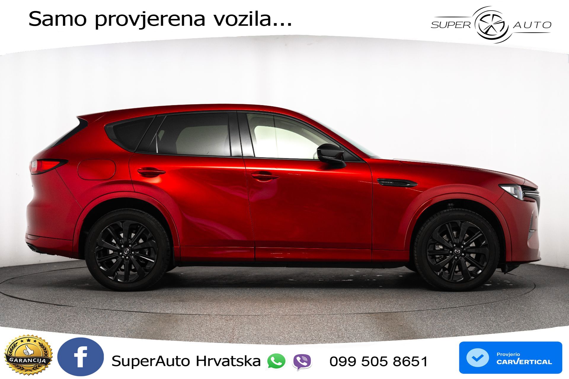 Mazda CX-60 2.5 e-Skyactiv AWD Aut. 328 KS, LED+ACC+GR SJED+360+BOSE+VIRT