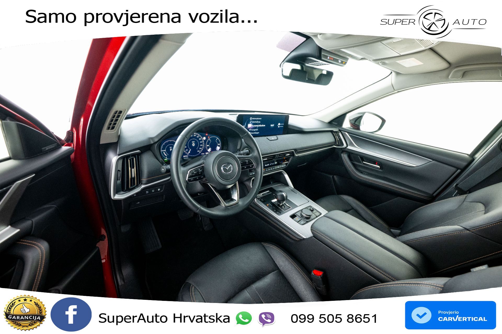 Mazda CX-60 2.5 e-Skyactiv AWD Aut. 328 KS, LED+ACC+GR SJED+360+BOSE+VIRT