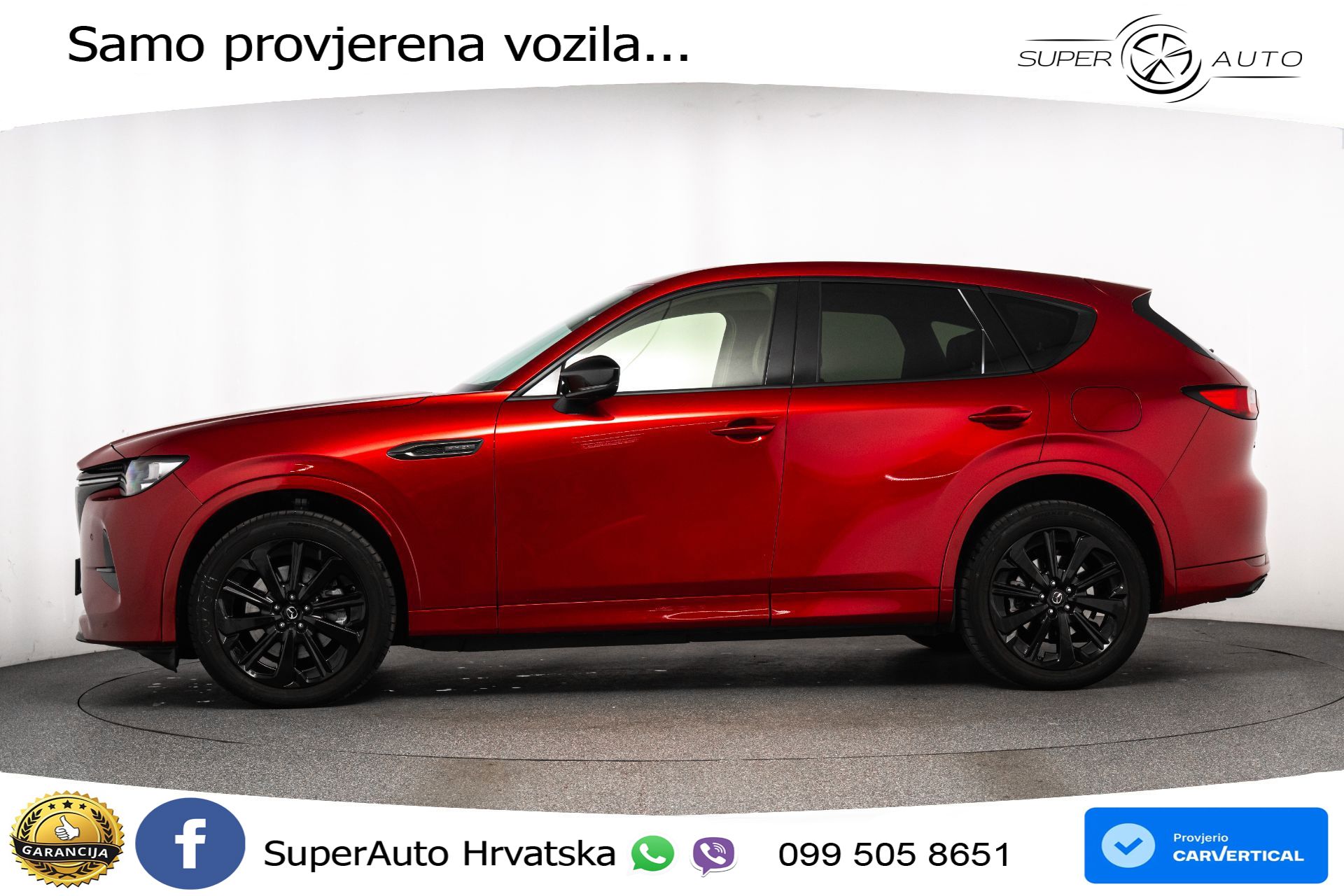 Mazda CX-60 2.5 e-Skyactiv AWD Aut. 328 KS, LED+ACC+GR SJED+360+BOSE+VIRT
