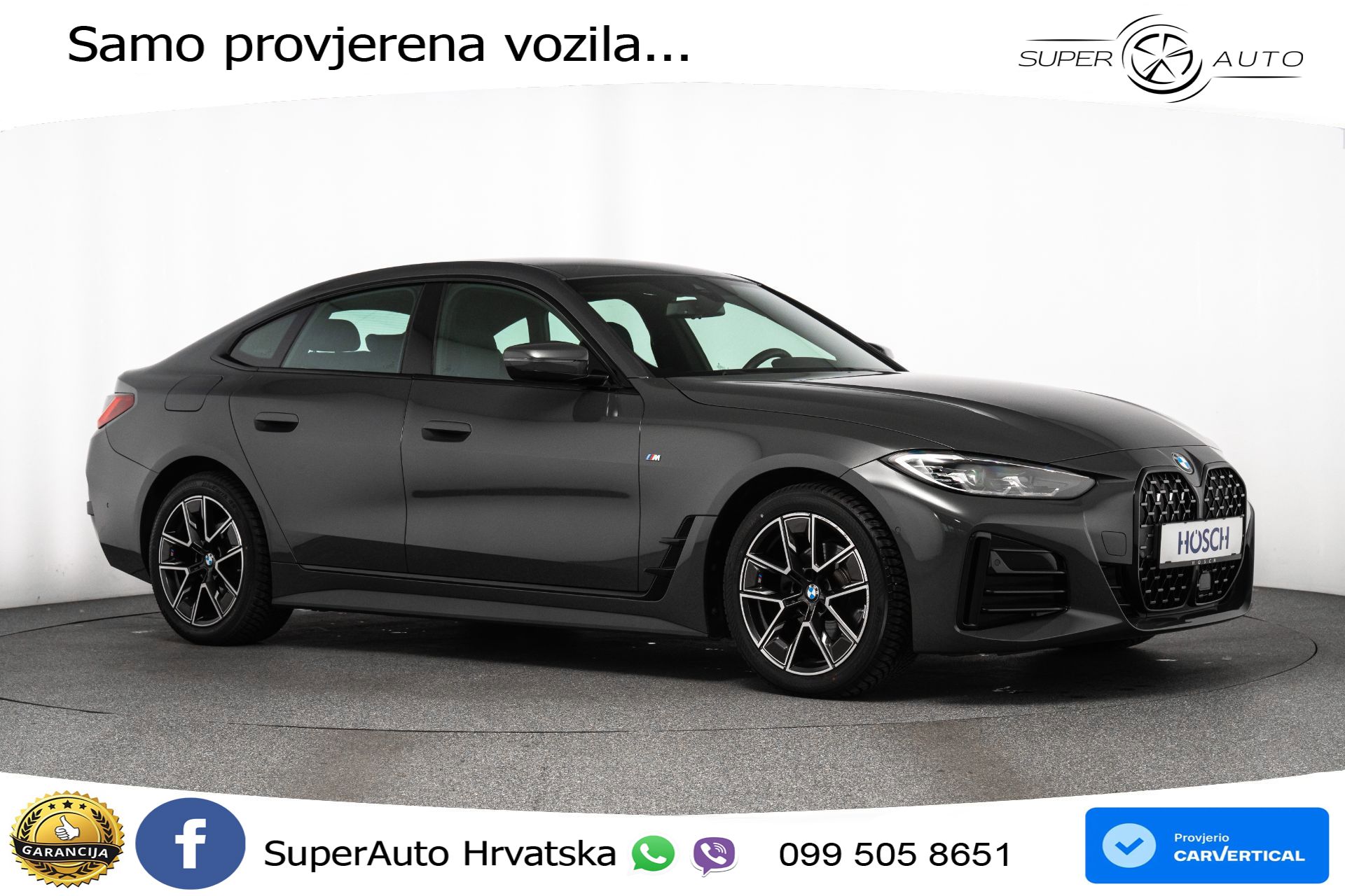 BMW 420i GC Steptronic M Sport 184 KS, LED+ACC+KAM+VIRT+PDC
