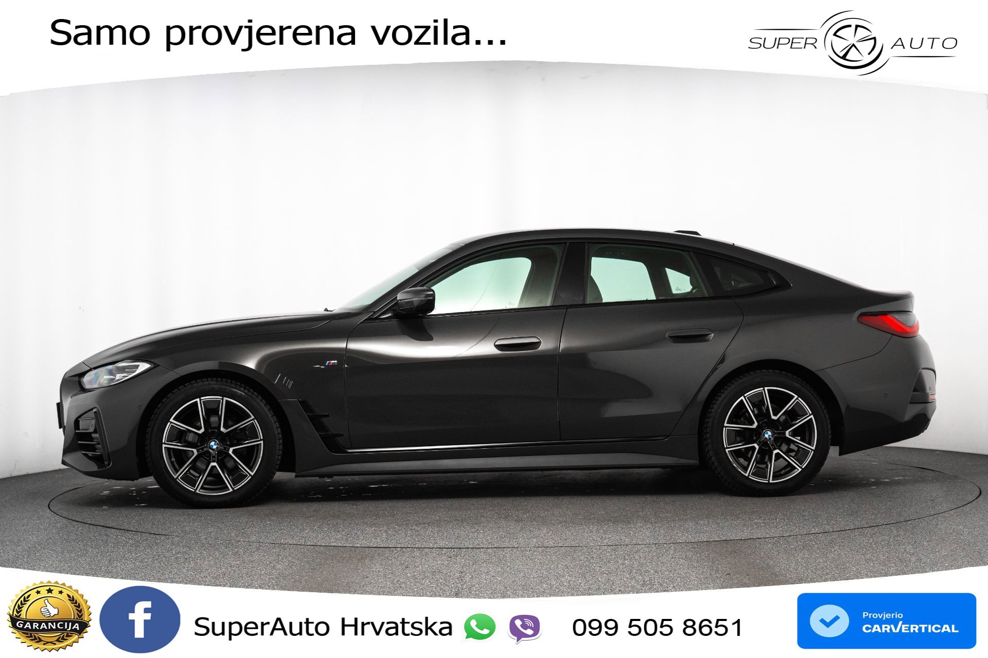 BMW 420i GC Steptronic M Sport 184 KS, LED+ACC+KAM+VIRT+PDC