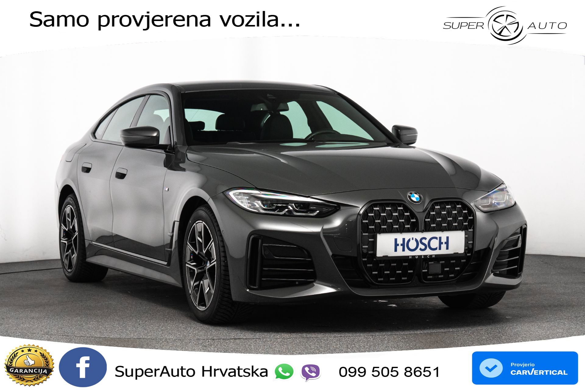 BMW 420i GC Steptronic M Sport 184 KS, LED+ACC+KAM+VIRT+PDC