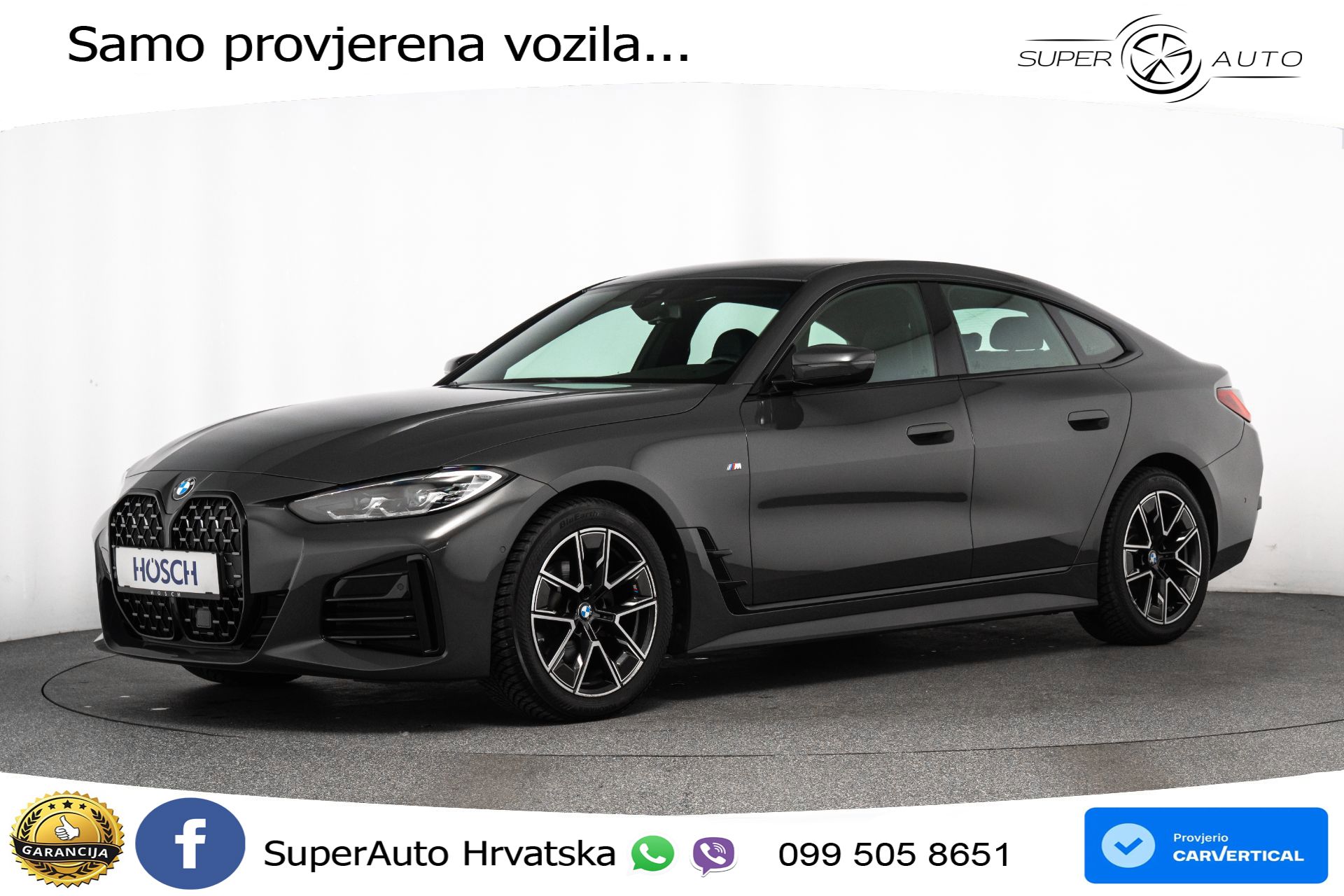 BMW 420i GC Steptronic M Sport 184 KS, LED+ACC+KAM+VIRT+PDC