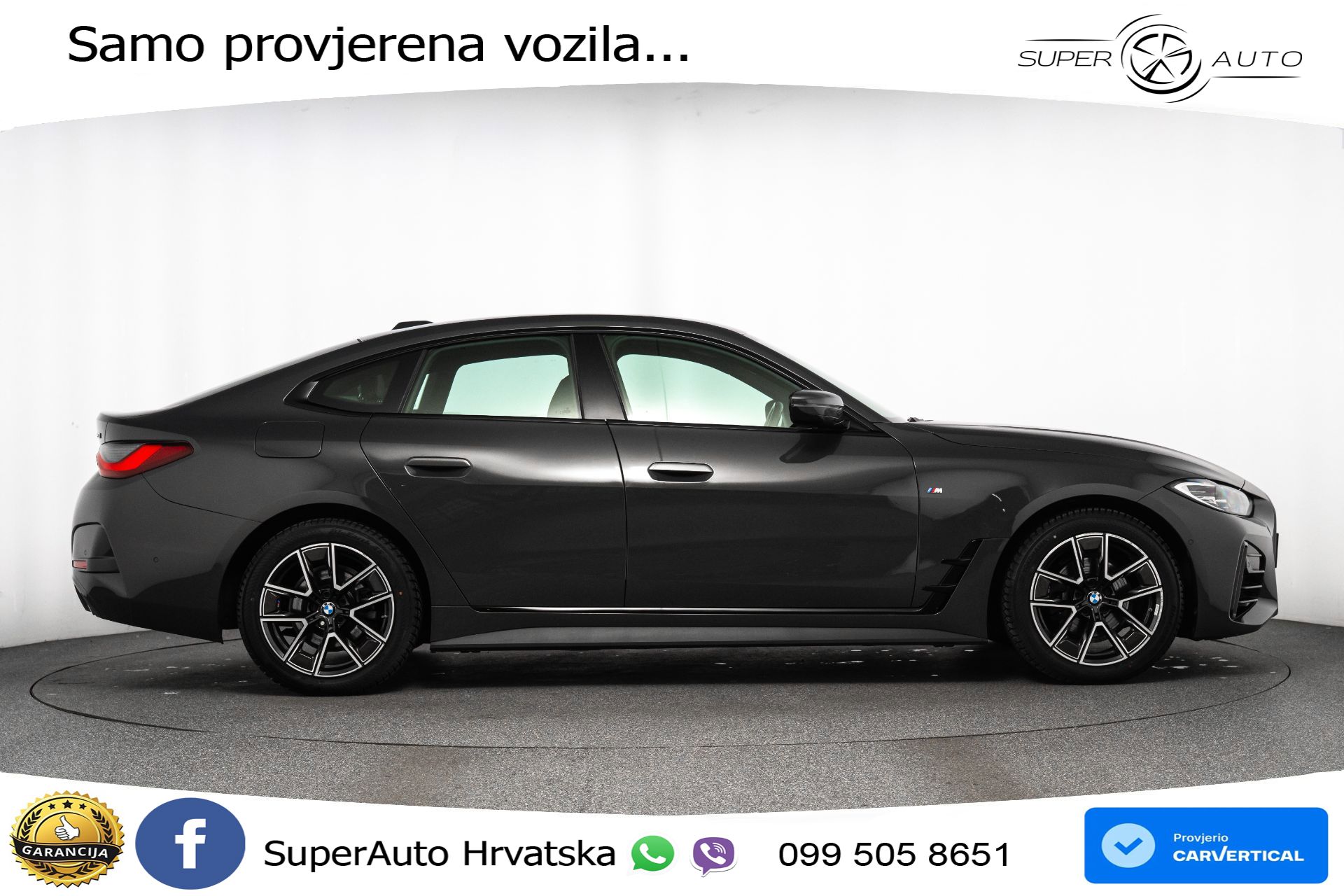 BMW 420i GC Steptronic M Sport 184 KS, LED+ACC+KAM+VIRT+PDC