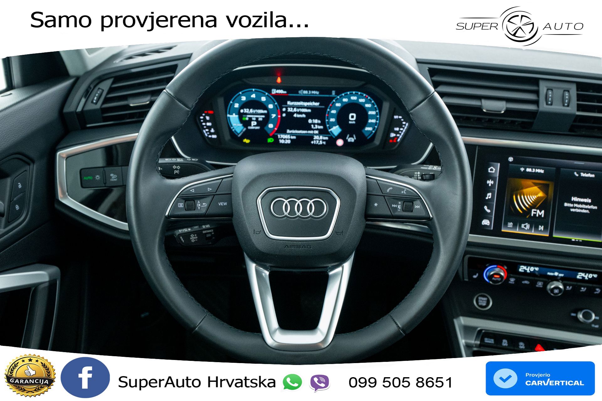 Audi Q3 35 TFSI S tronic Advanced 150 KS, ACC+GR SJED+VIRT