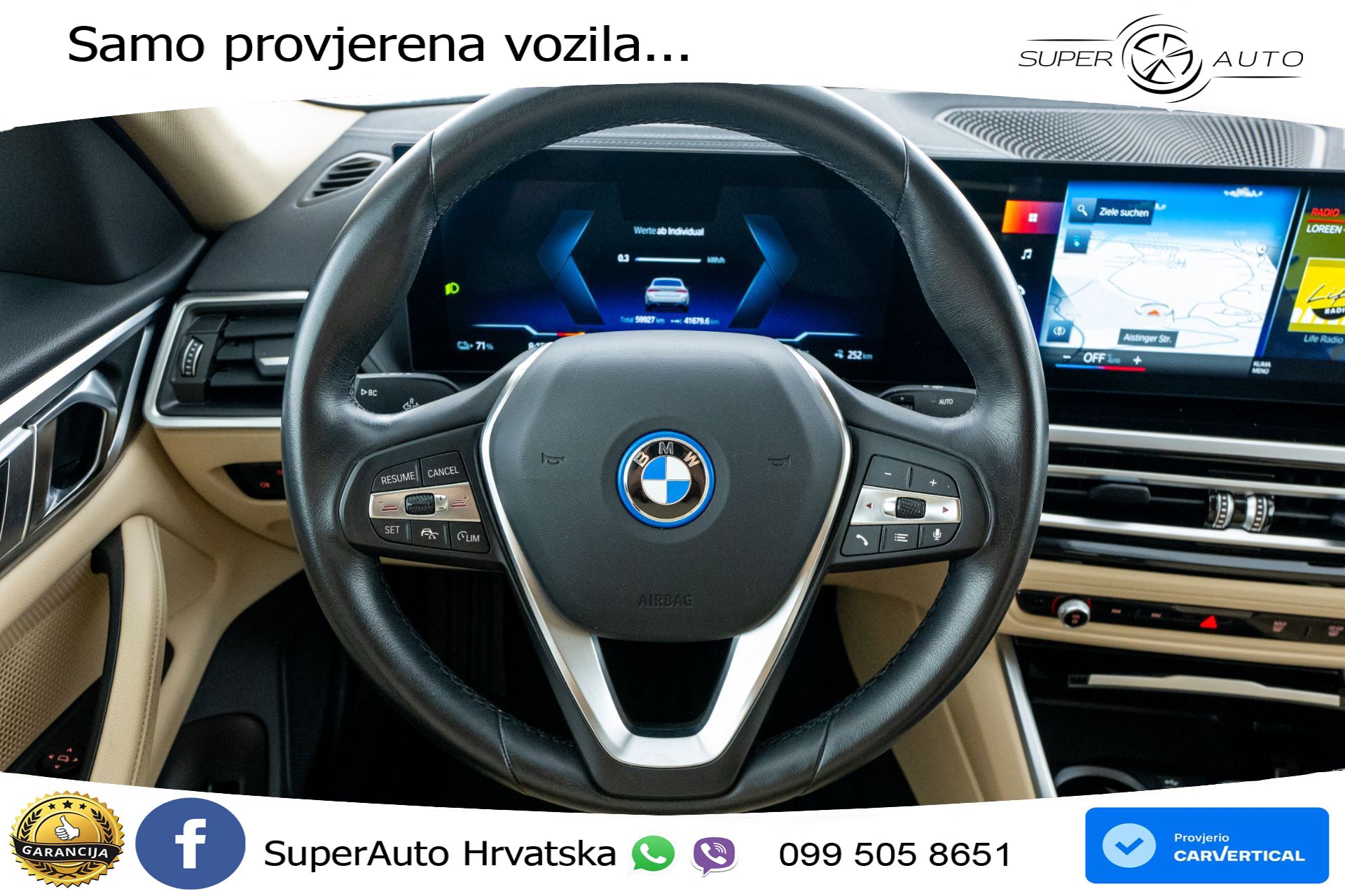 BMW i4 eDrive 40 Gran Coupe 340 KS, KAM+GR SJED+VIRT+NAVI