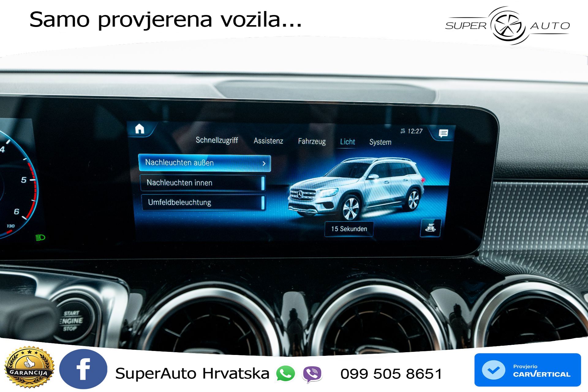 Mercedes GLB 200d 4M Aut. Progressive 150 KS, KAM+GR SJED+VIRT+NAVI