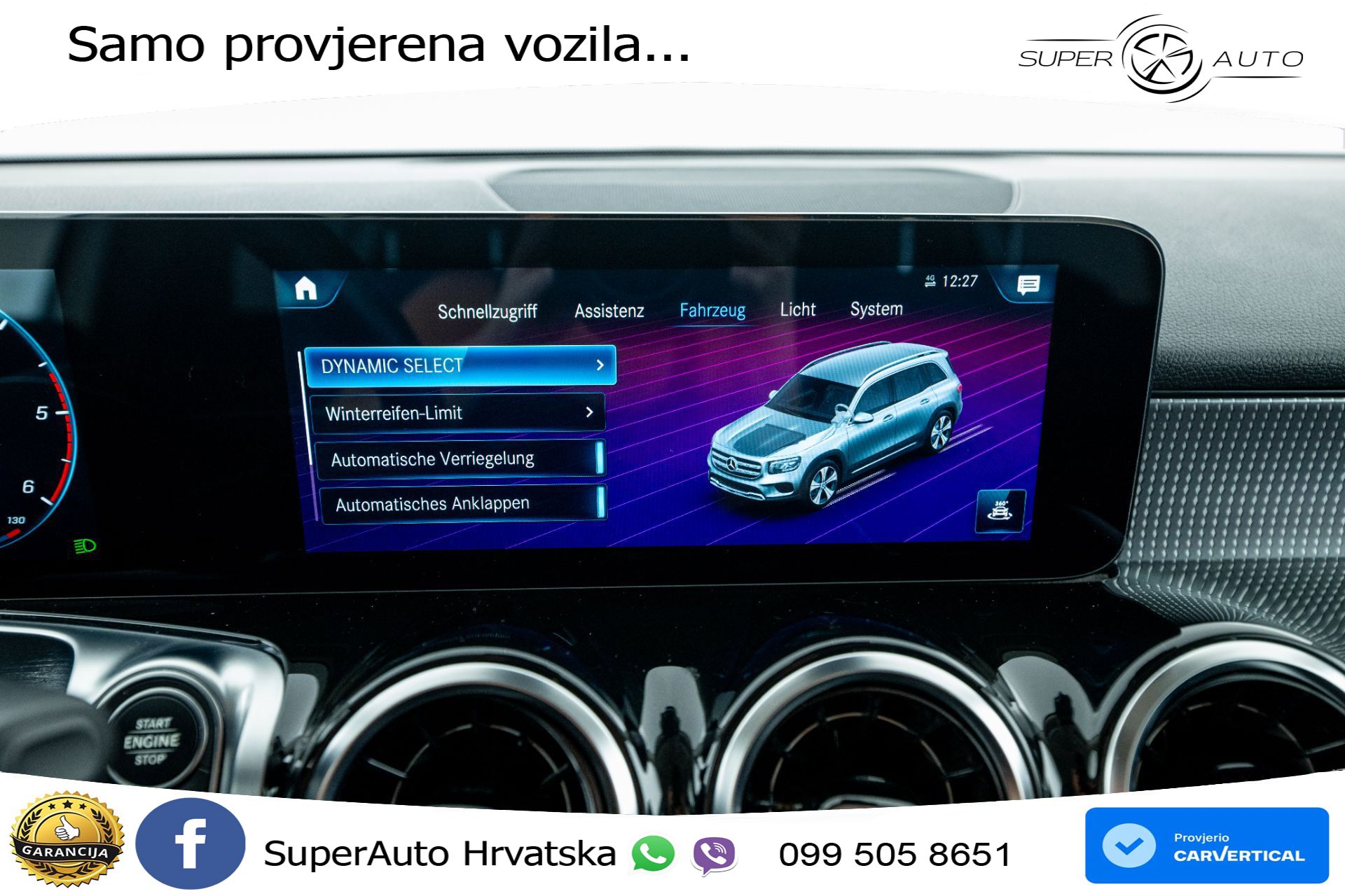 Mercedes GLB 200d 4M Aut. Progressive 150 KS, KAM+GR SJED+VIRT+NAVI