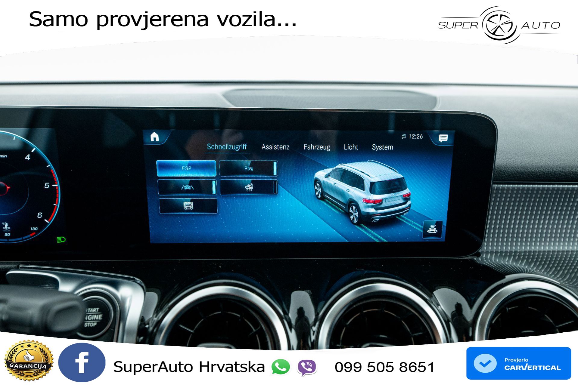 Mercedes GLB 200d 4M Aut. Progressive 150 KS, KAM+GR SJED+VIRT+NAVI