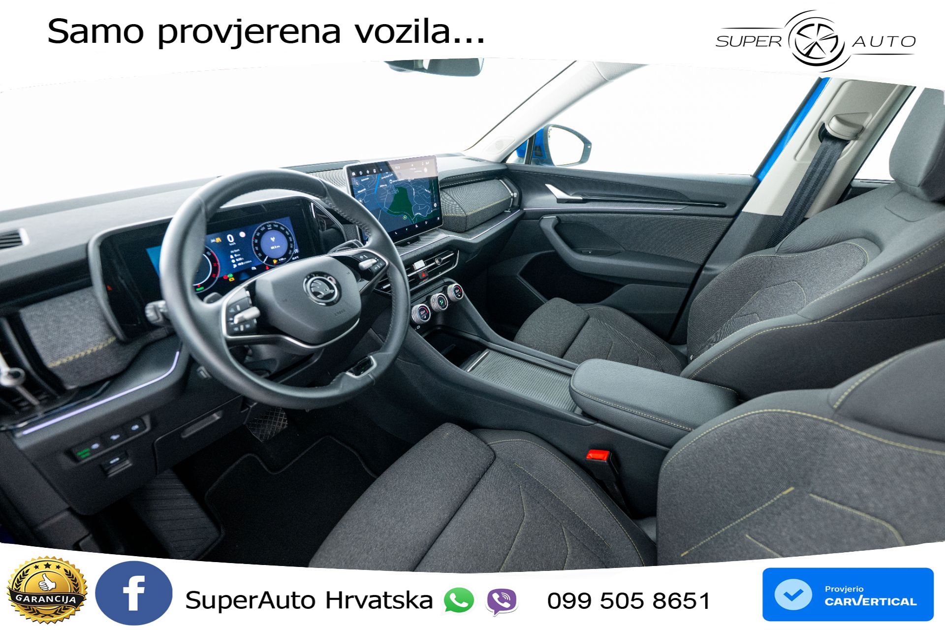 Škoda Kodiaq 1.5 TSI DSG Selection 150 KS, ACC+KAM+GR SJED+VIRT+NAVI