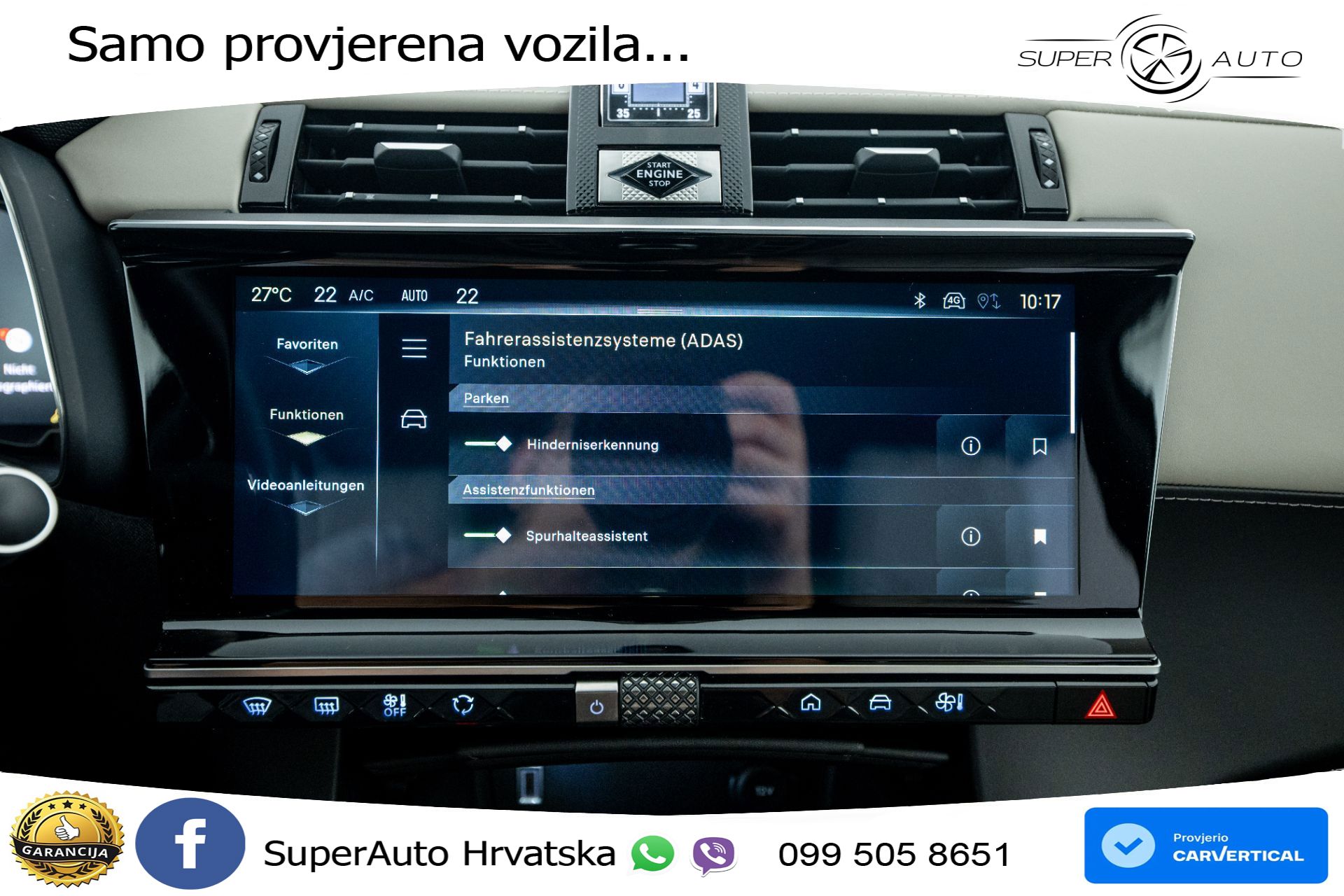 DS 7 Crossback 1.5 BlueHDi Aut. Esprit de Voyage 131 KS, LED+TEM+GR SJED+KAM+PDC