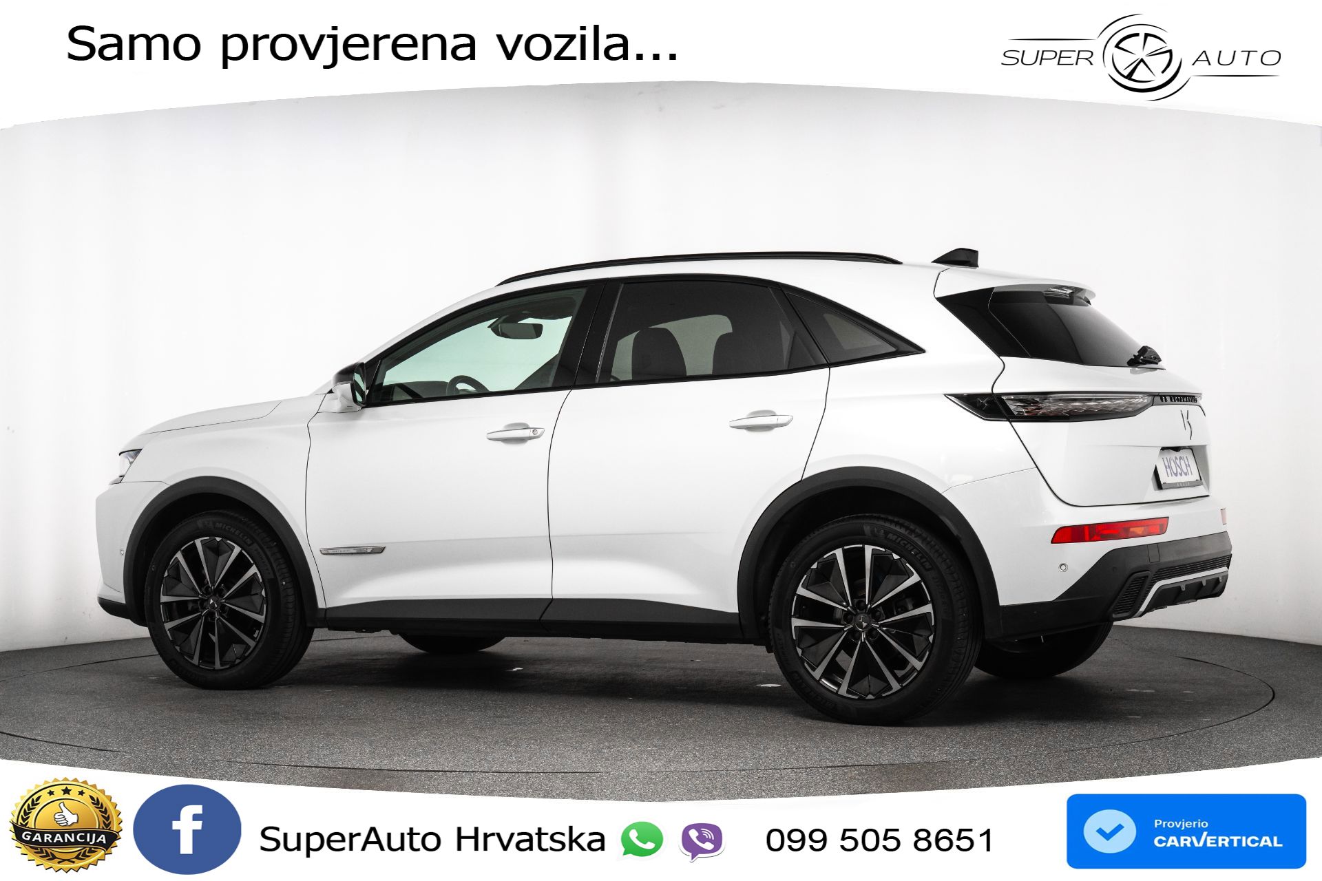 DS 7 Crossback 1.5 BlueHDi Aut. Esprit de Voyage 131 KS, LED+TEM+GR SJED+KAM+PDC