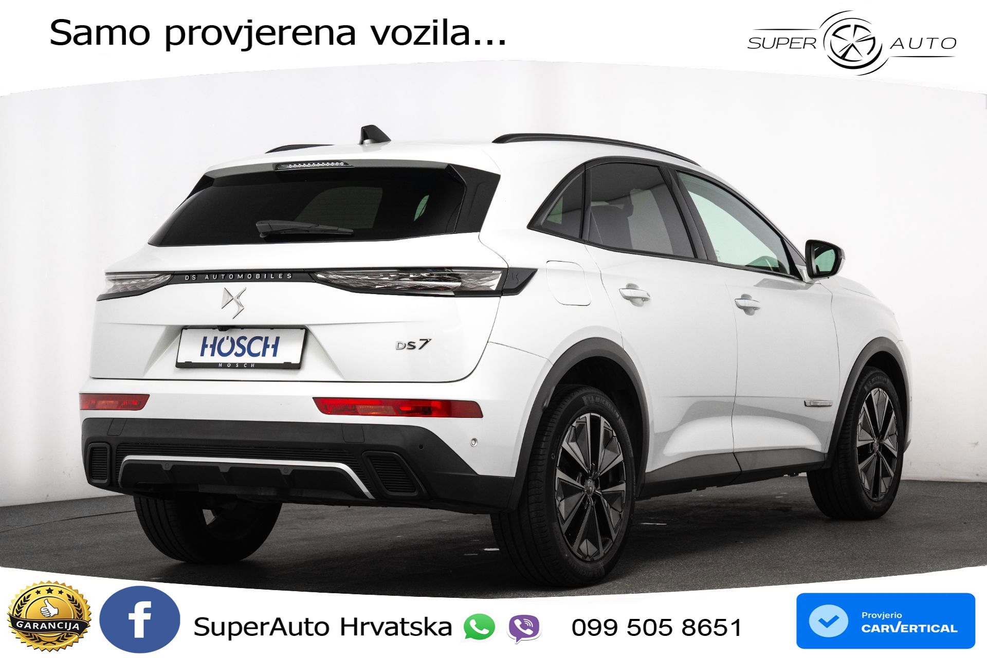 DS 7 Crossback 1.5 BlueHDi Aut. Esprit de Voyage 131 KS, LED+TEM+GR SJED+KAM+PDC