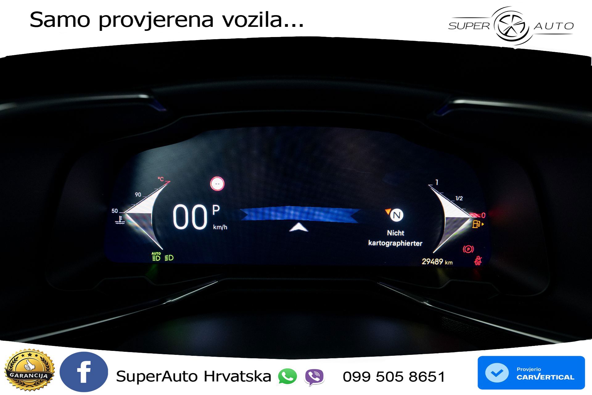 DS 7 Crossback 1.5 BlueHDi Aut. Esprit de Voyage 131 KS, LED+TEM+GR SJED+KAM+PDC