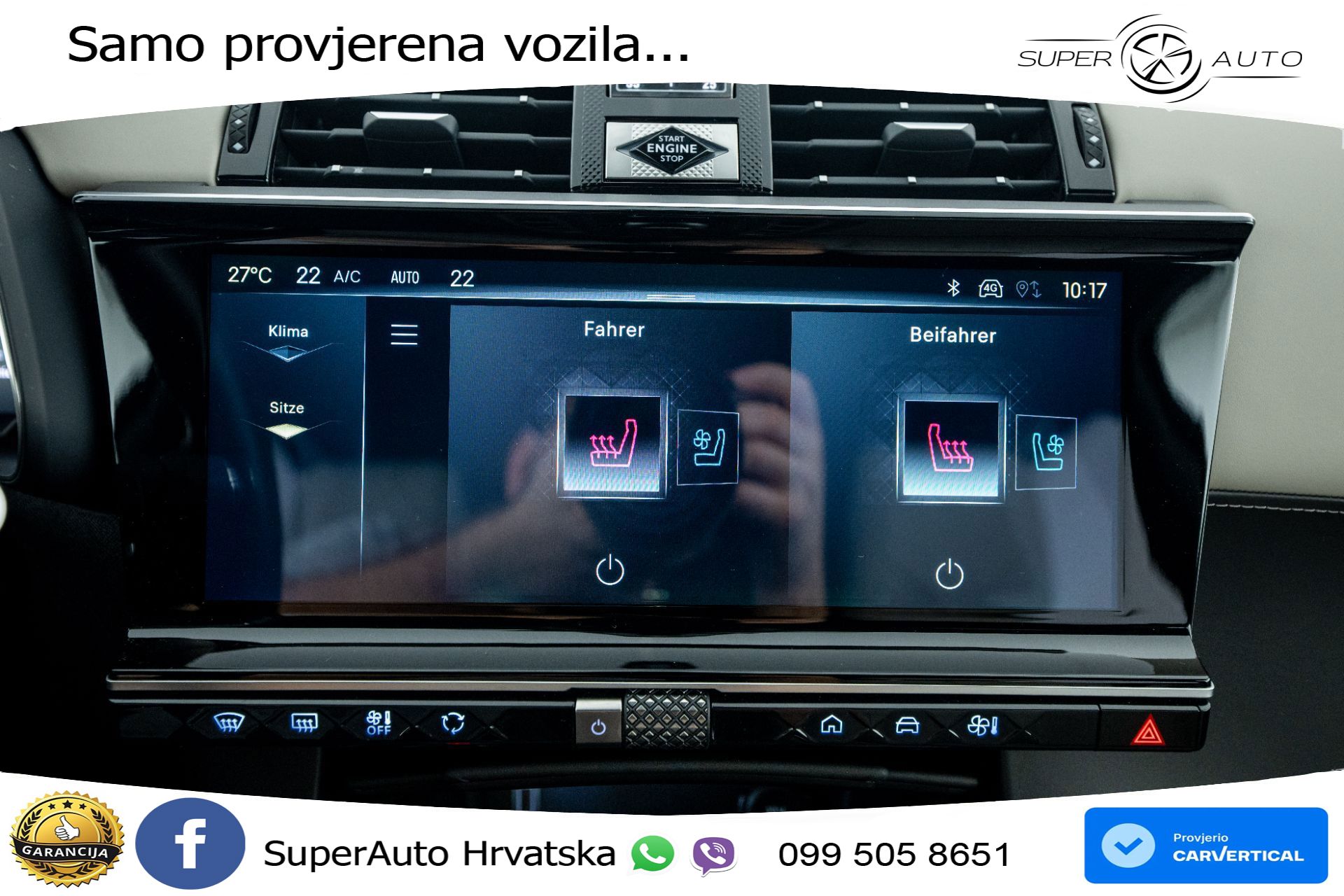 DS 7 Crossback 1.5 BlueHDi Aut. Esprit de Voyage 131 KS, LED+TEM+GR SJED+KAM+PDC
