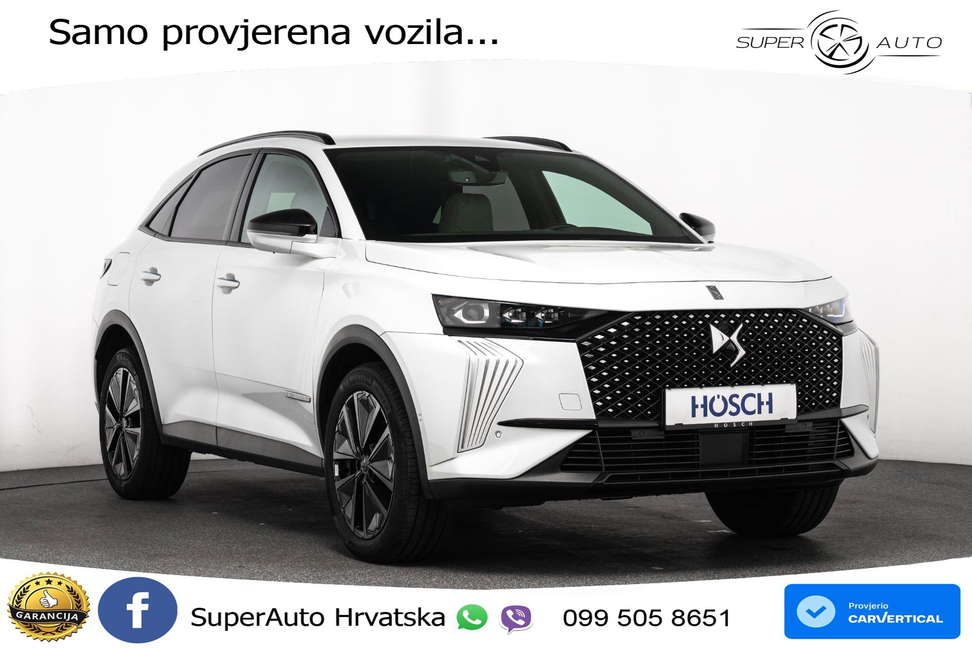 DS 7 Crossback 1.5 BlueHDi Aut. Esprit de Voyage 131 KS, LED+TEM+GR SJED+KAM+PDC
