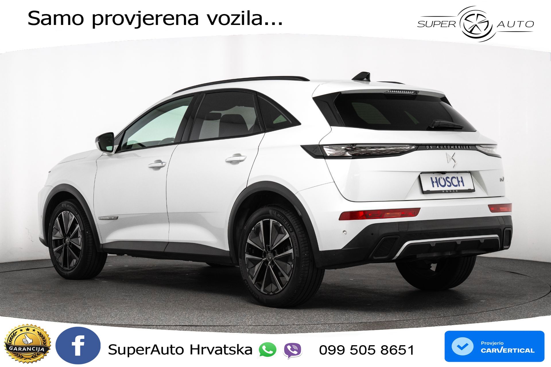DS 7 Crossback 1.5 BlueHDi Aut. Esprit de Voyage 131 KS, LED+TEM+GR SJED+KAM+PDC