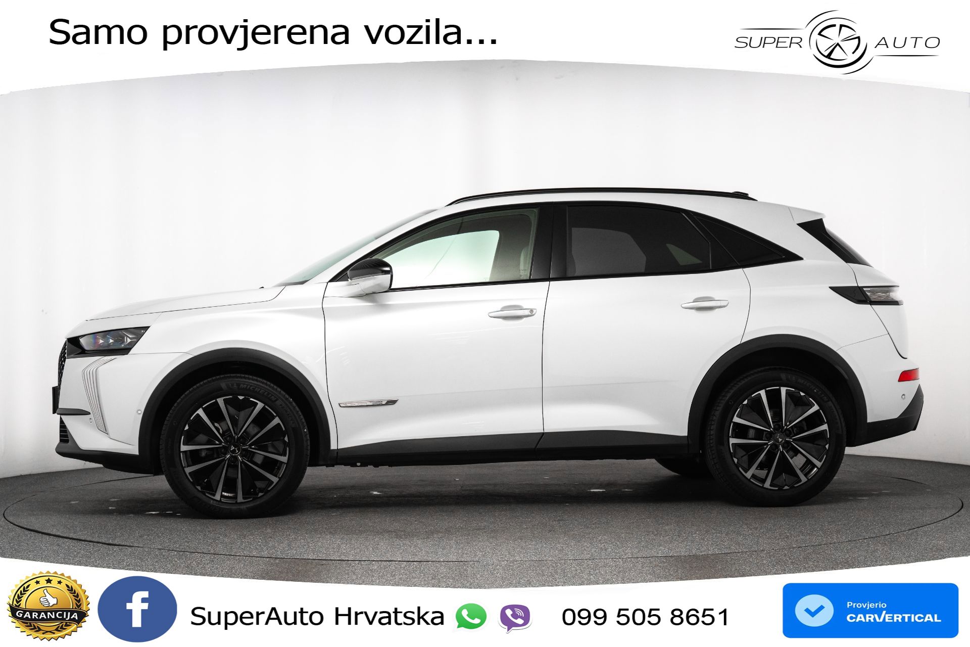 DS 7 Crossback 1.5 BlueHDi Aut. Esprit de Voyage 131 KS, LED+TEM+GR SJED+KAM+PDC