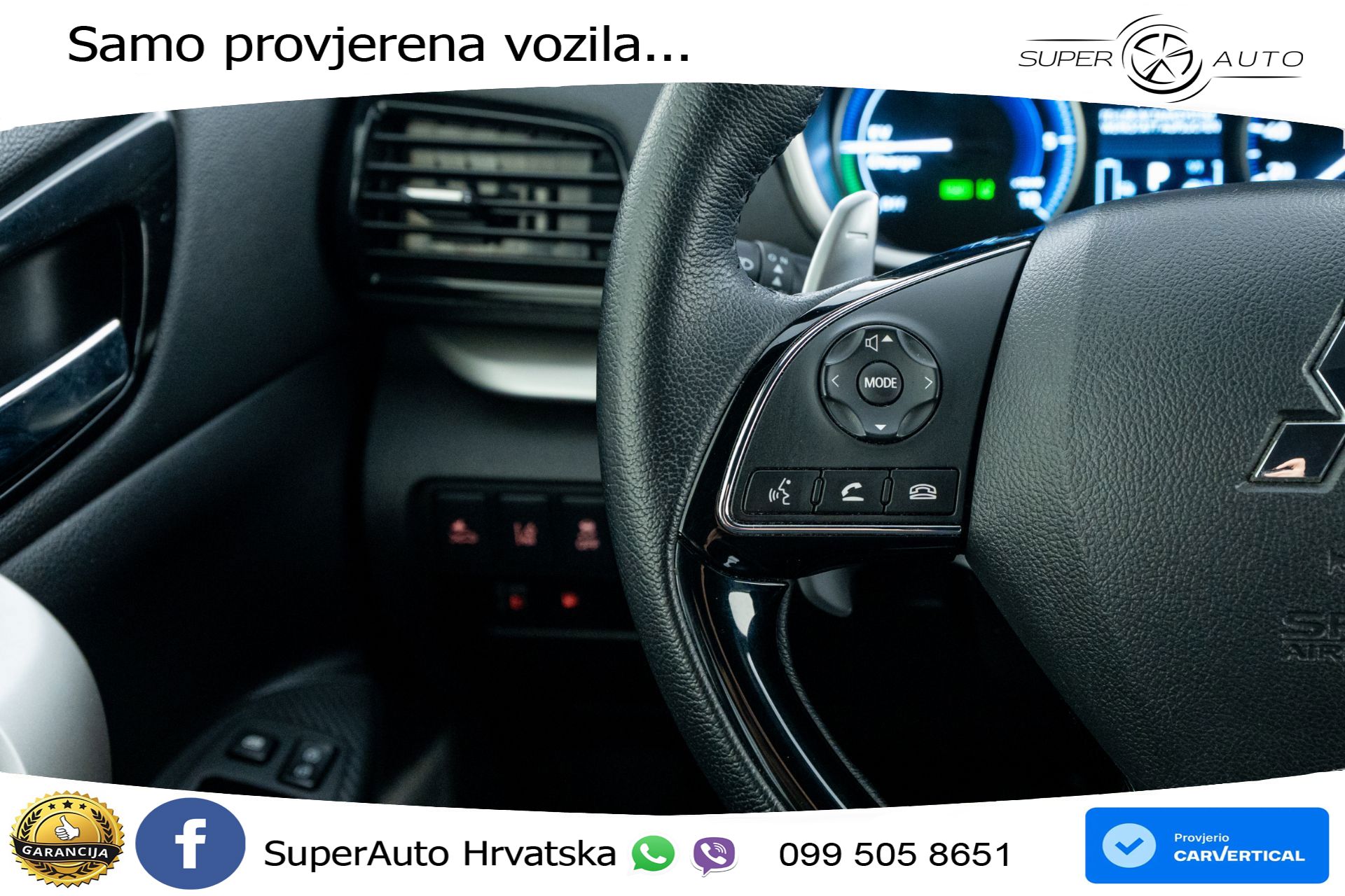 Mitsubishi Eclipse Cross 2.4 4WD Aut. 275 KS, LED+KAM+GR SJED+PDC+ASIST