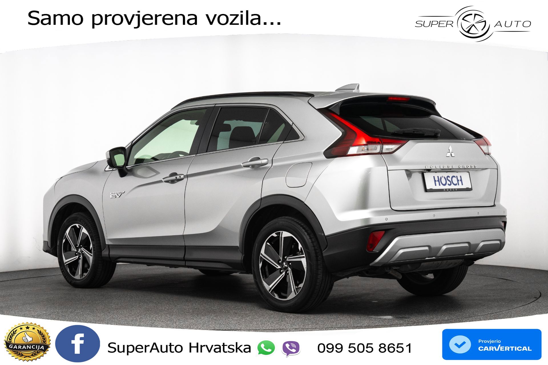Mitsubishi Eclipse Cross 2.4 4WD Aut. 275 KS, LED+KAM+GR SJED+PDC+ASIST