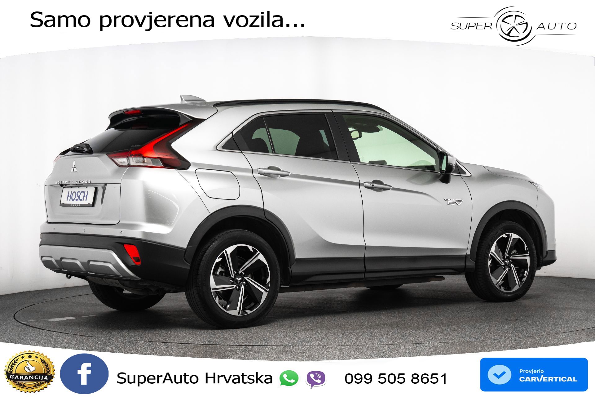 Mitsubishi Eclipse Cross 2.4 4WD Aut. 275 KS, LED+KAM+GR SJED+PDC+ASIST