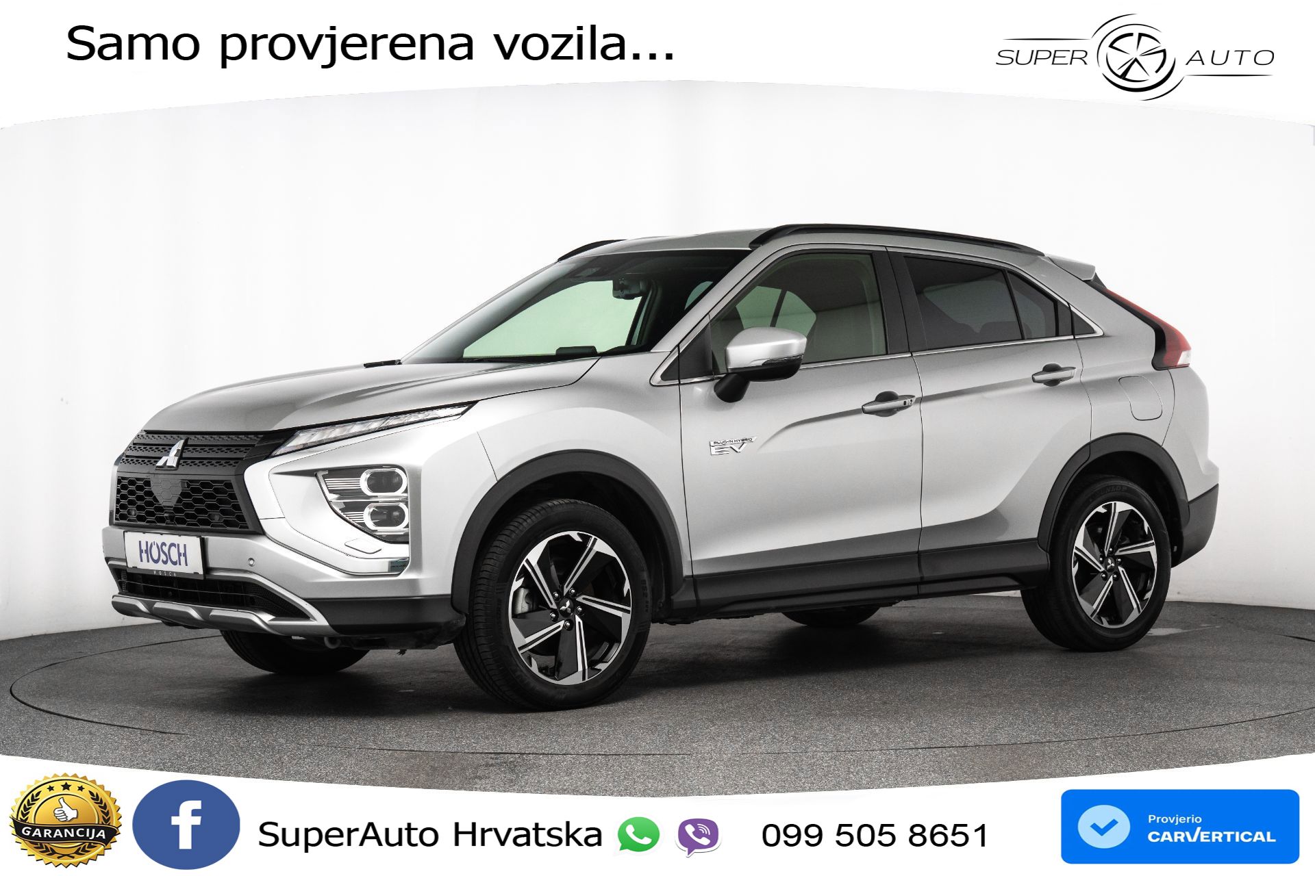 Mitsubishi Eclipse Cross 2.4 4WD Aut. 275 KS, LED+KAM+GR SJED+PDC+ASIST