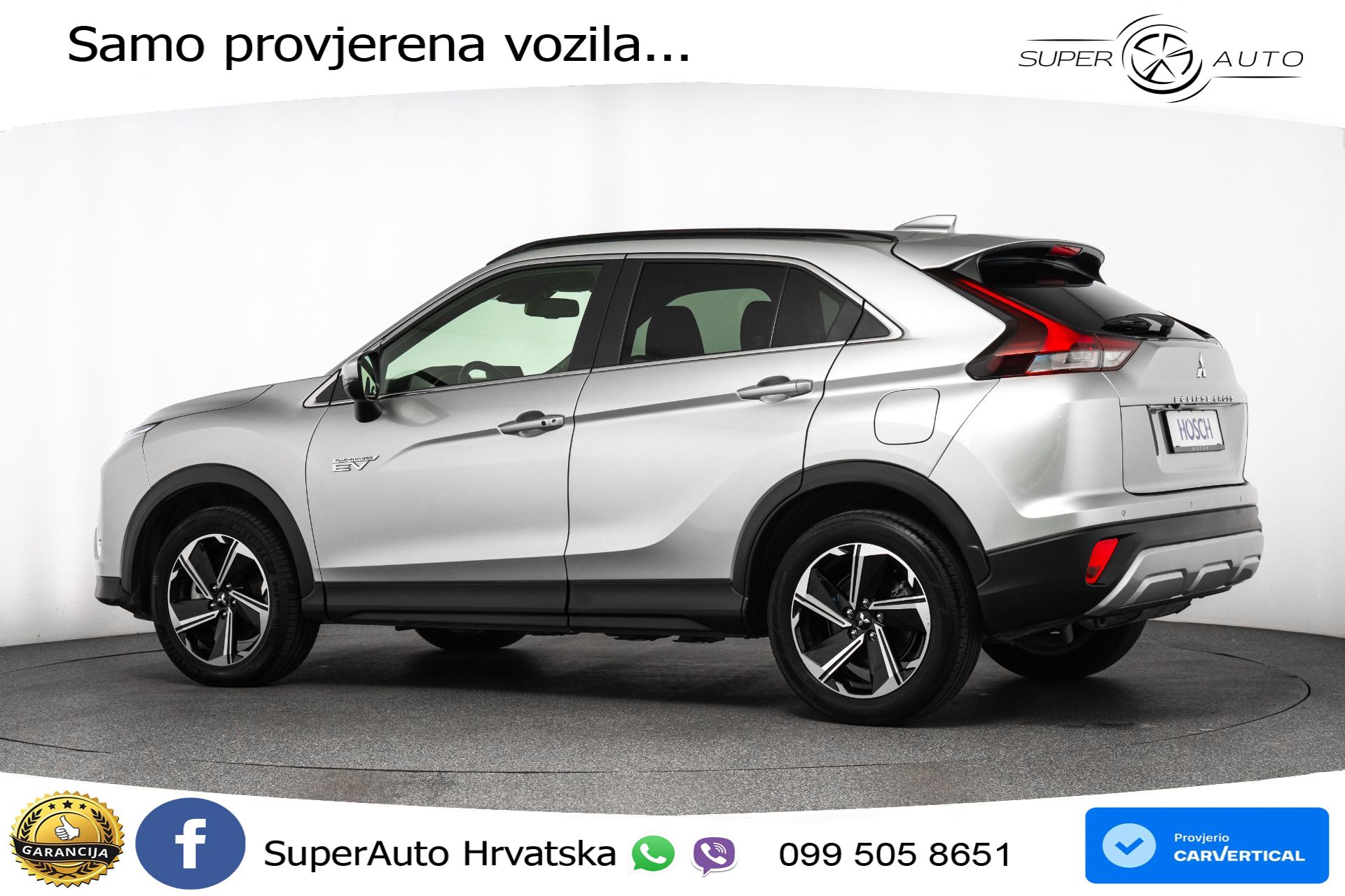Mitsubishi Eclipse Cross 2.4 4WD Aut. 275 KS, LED+KAM+GR SJED+PDC+ASIST