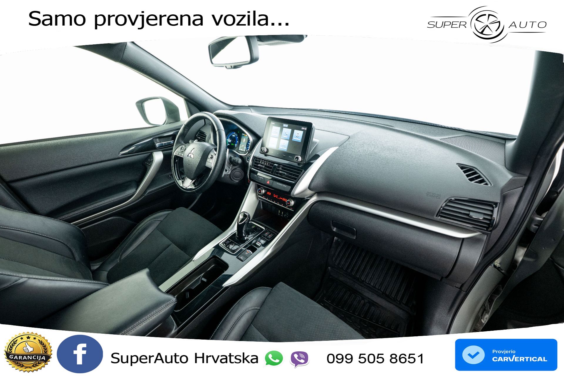 Mitsubishi Eclipse Cross 2.4 4WD Aut. 275 KS, LED+KAM+GR SJED+PDC+ASIST