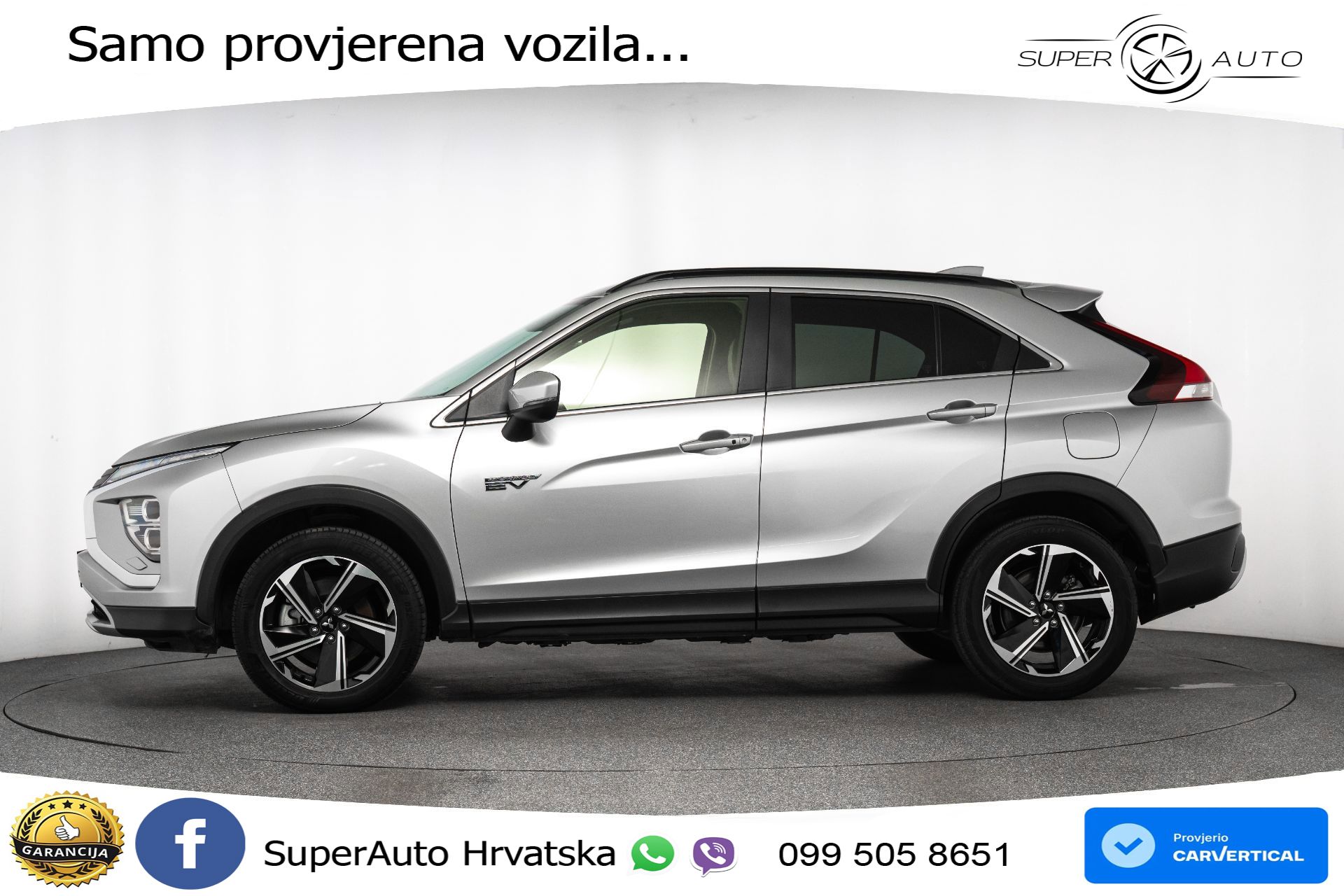 Mitsubishi Eclipse Cross 2.4 4WD Aut. 275 KS, LED+KAM+GR SJED+PDC+ASIST