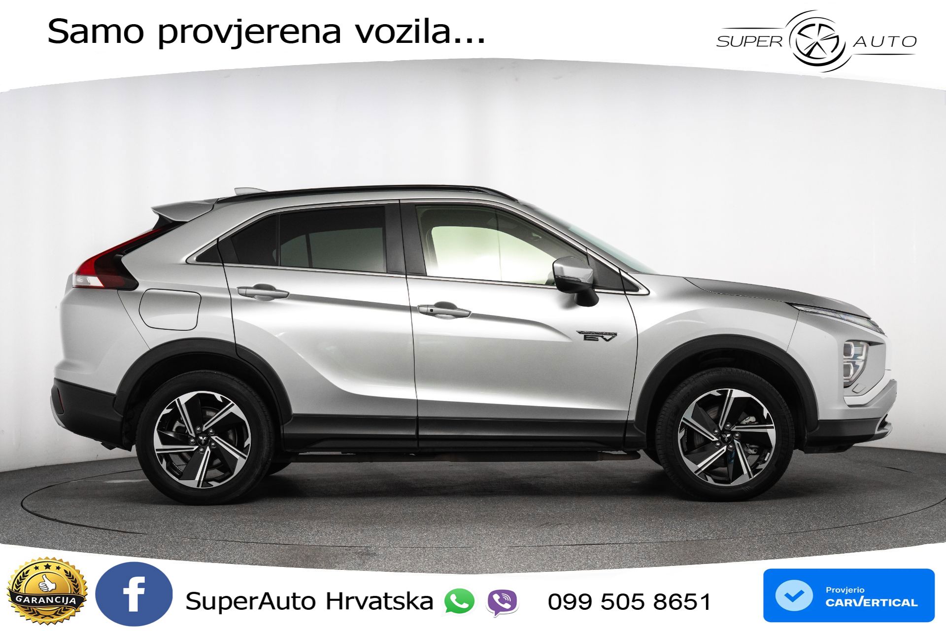 Mitsubishi Eclipse Cross 2.4 4WD Aut. 275 KS, LED+KAM+GR SJED+PDC+ASIST