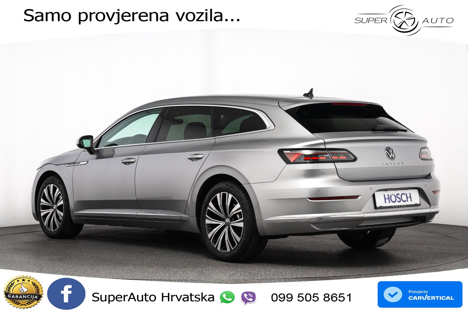 VW Arteon SB 2.0 TDI DSG Elegance 150 KS, ACC+KAM+GR SJED+VIRT+NAVI