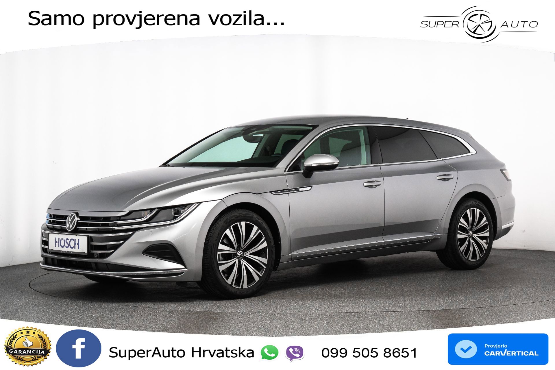 VW Arteon SB 2.0 TDI DSG Elegance 150 KS, ACC+KAM+GR SJED+VIRT+NAVI