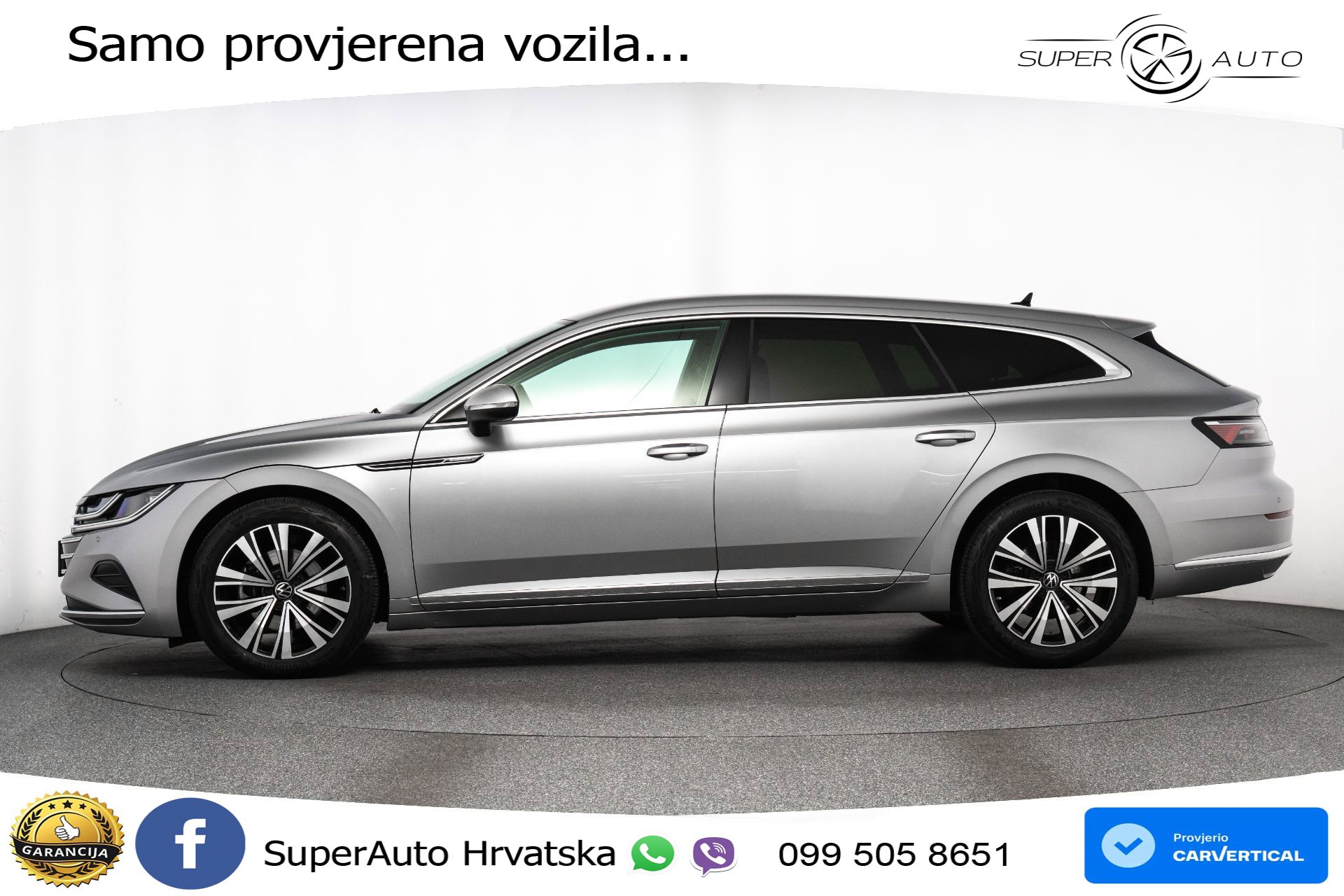 VW Arteon SB 2.0 TDI DSG Elegance 150 KS, ACC+KAM+GR SJED+VIRT+NAVI