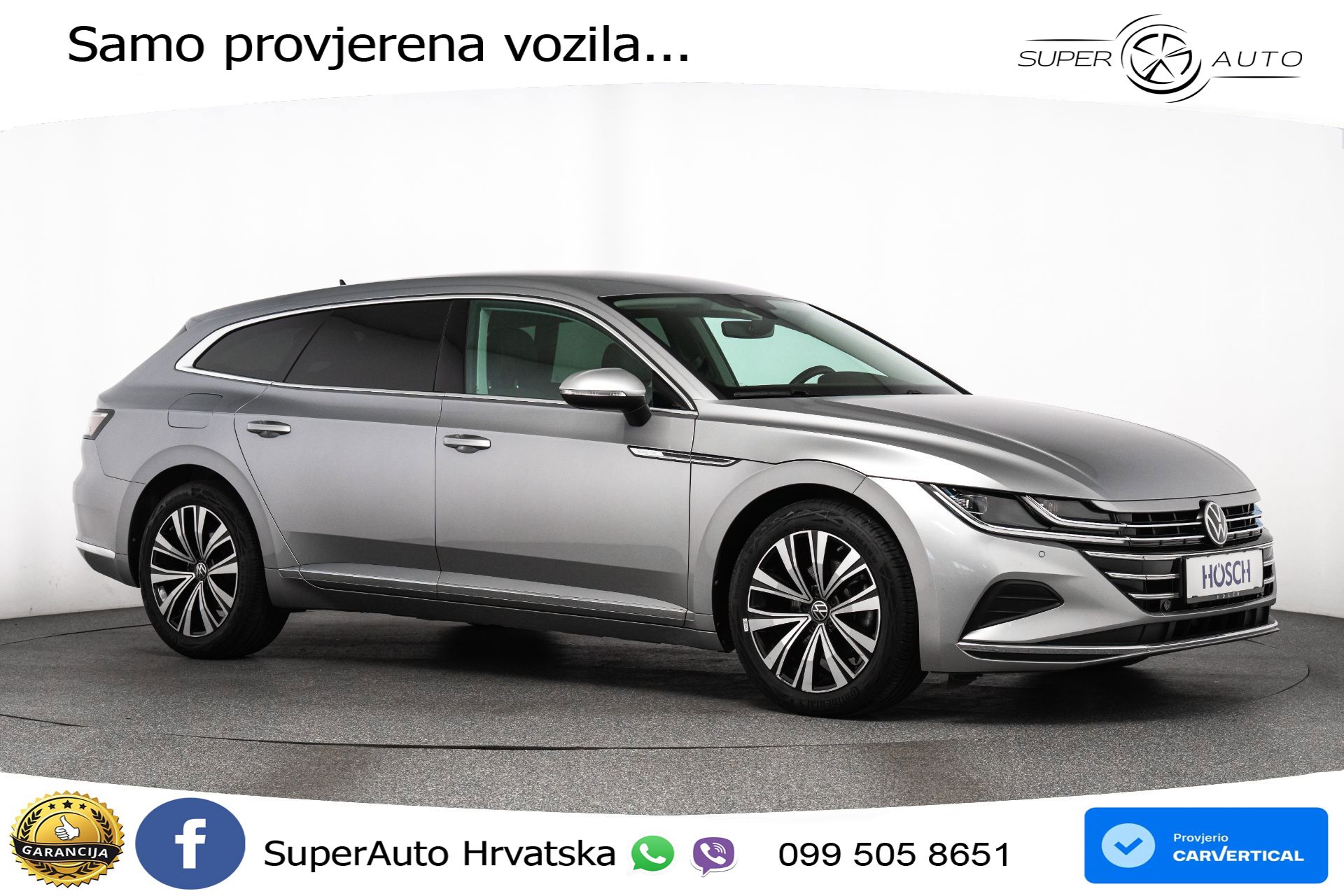 VW Arteon SB 2.0 TDI DSG Elegance 150 KS, ACC+KAM+GR SJED+VIRT+NAVI