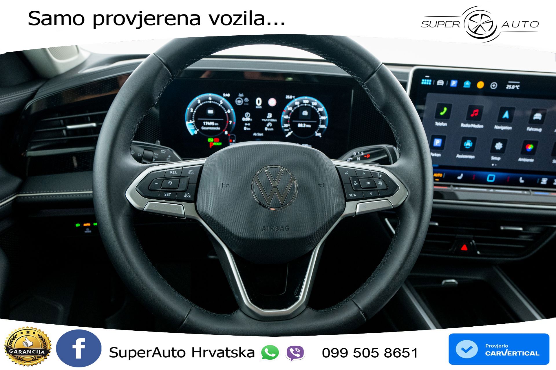 VW Passat Variant 1.5 eTSI DSG Business 150 KS, ACC+360+GR SJED+VIRT+NAVI+MASAŽA