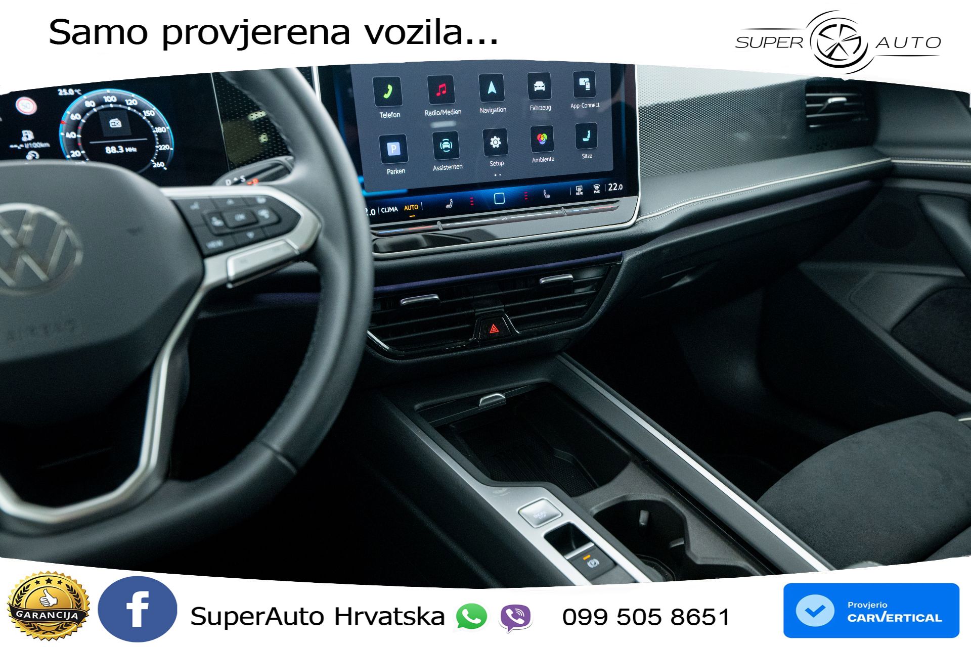 VW Passat Variant 1.5 eTSI DSG Business 150 KS, ACC+360+GR SJED+VIRT+NAVI+MASAŽA