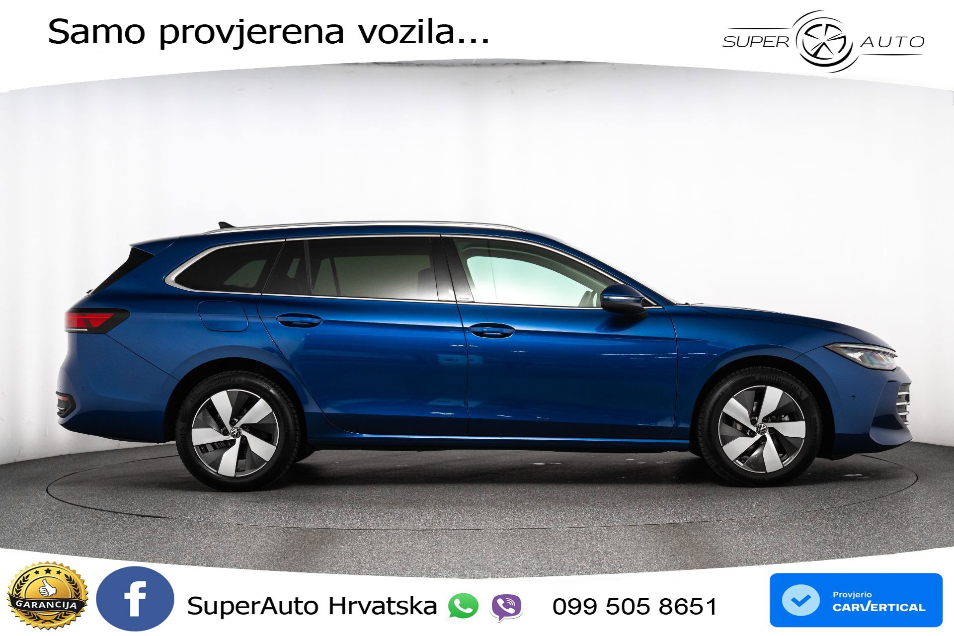 VW Passat Variant 2.0 TDI DSG Business 122 KS, LED+ACC+GR SJED+MASAŽA+KAM