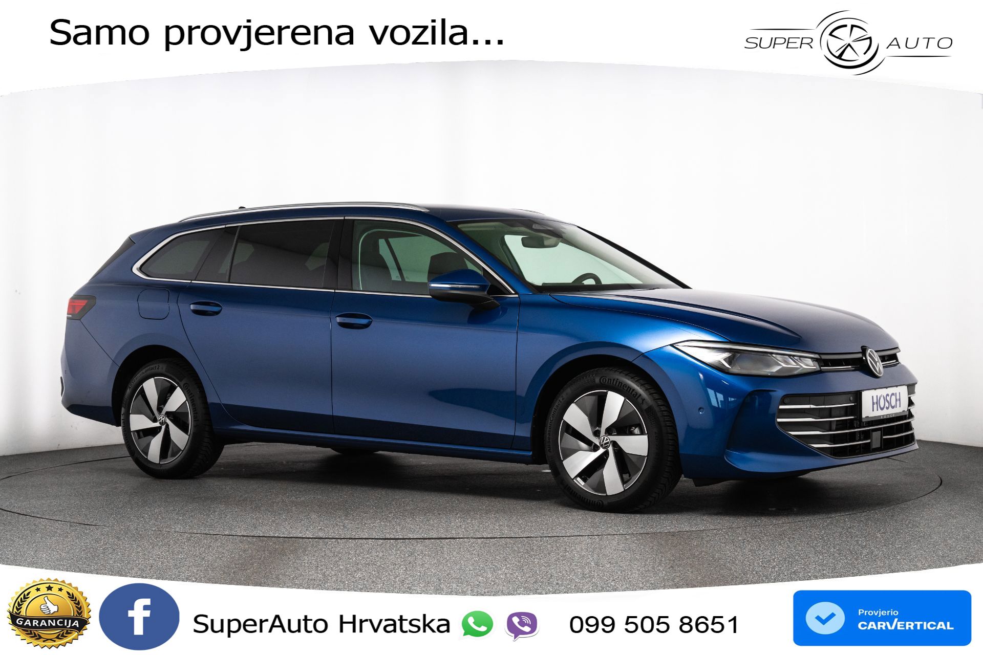 VW Passat Variant 2.0 TDI DSG Business 122 KS, LED+ACC+GR SJED+MASAŽA+KAM