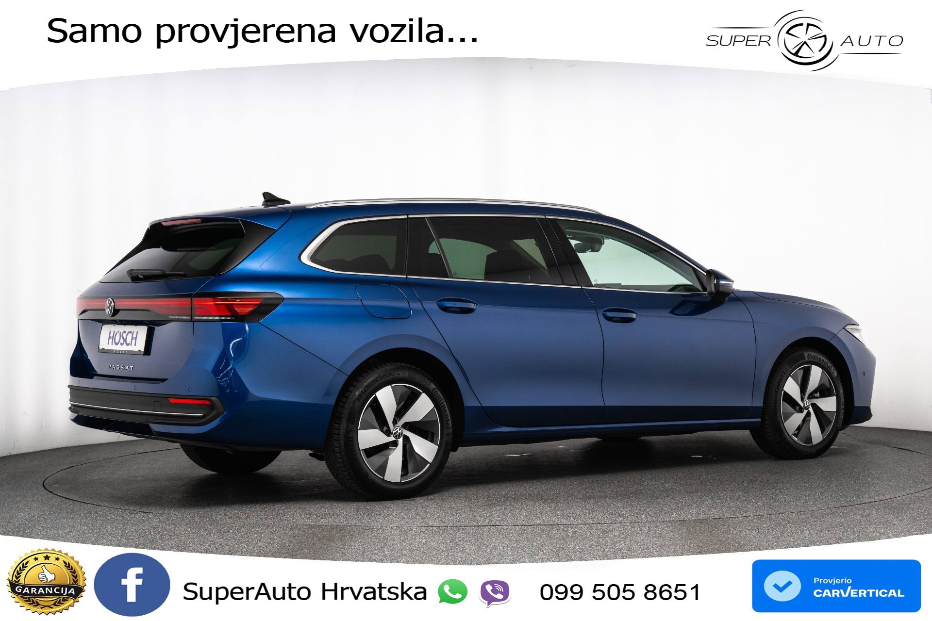 VW Passat Variant 2.0 TDI DSG Business 122 KS, LED+ACC+GR SJED+MASAŽA+KAM