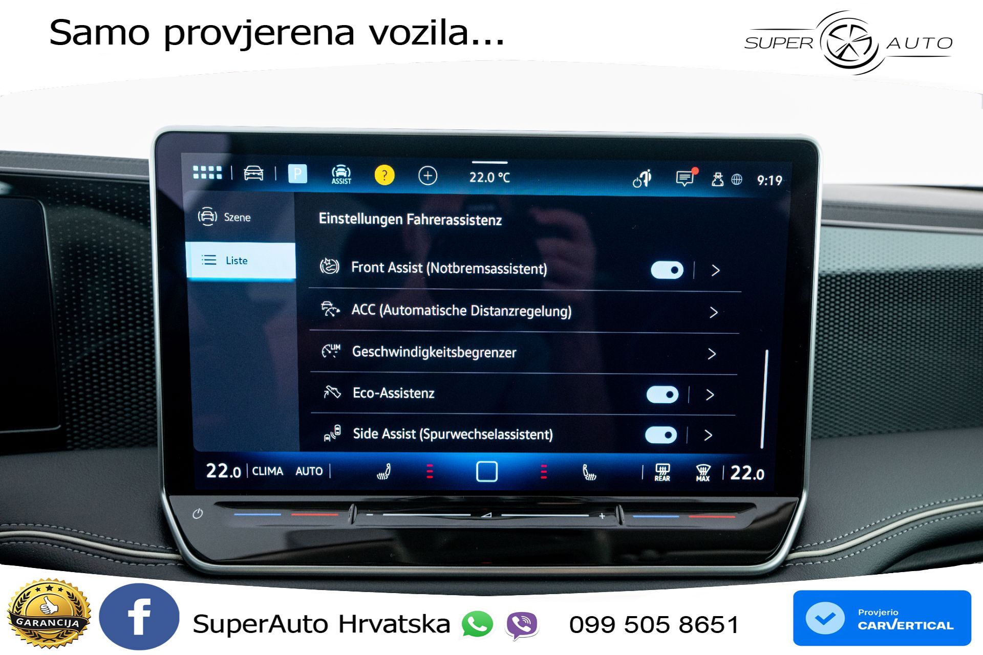 VW Passat Variant 2.0 TDI DSG Business 122 KS, LED+ACC+GR SJED+MASAŽA+KAM