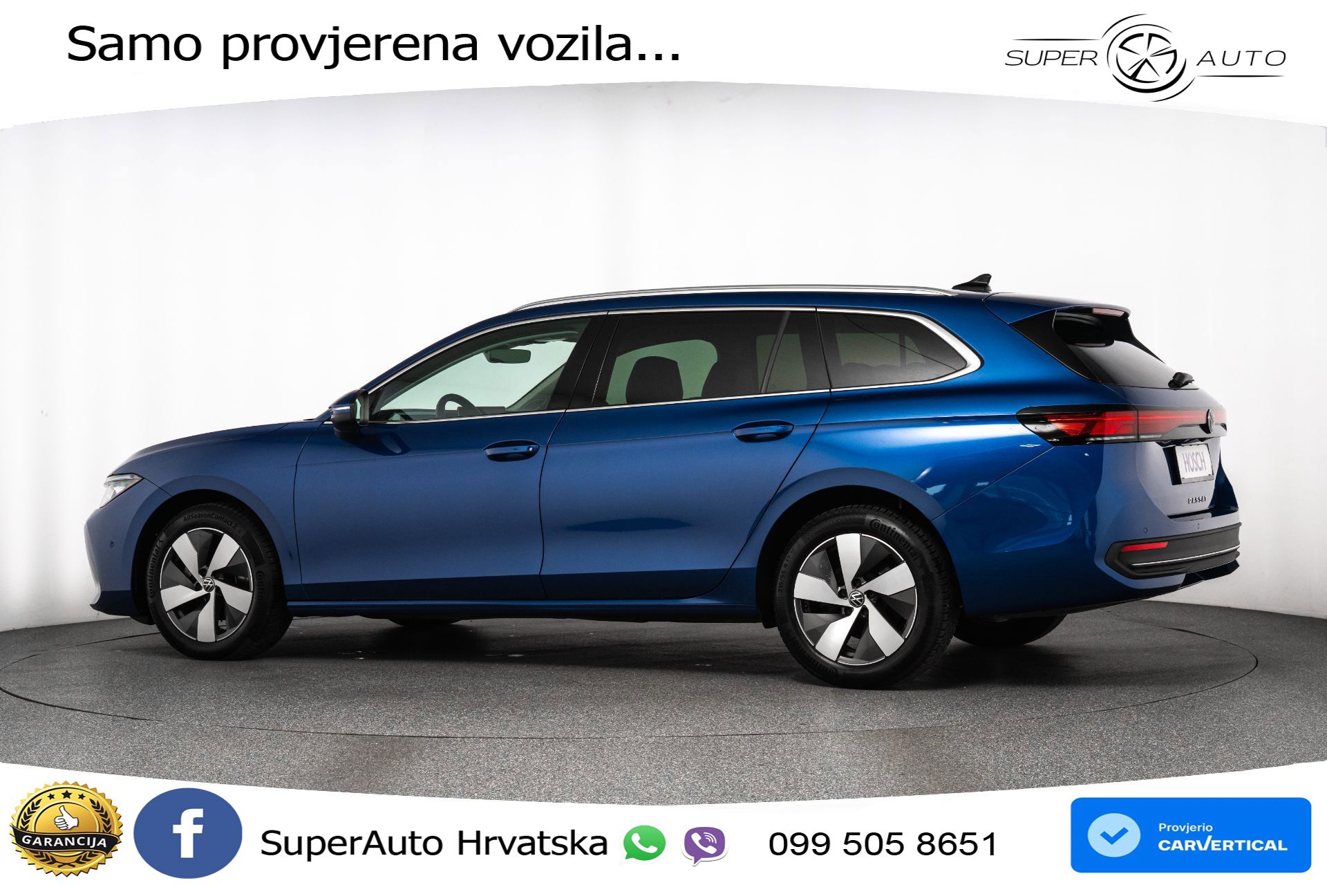 VW Passat Variant 2.0 TDI DSG Business 122 KS, LED+ACC+GR SJED+MASAŽA+KAM
