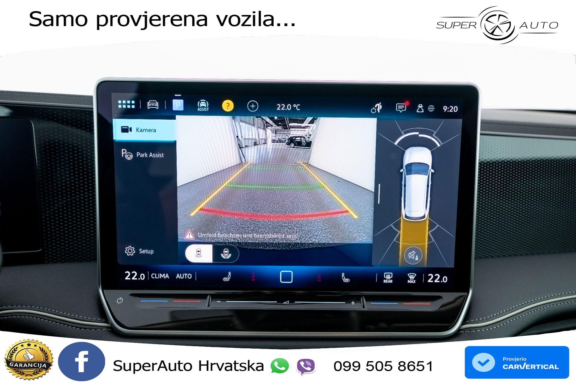 VW Passat Variant 2.0 TDI DSG Business 122 KS, LED+ACC+GR SJED+MASAŽA+KAM